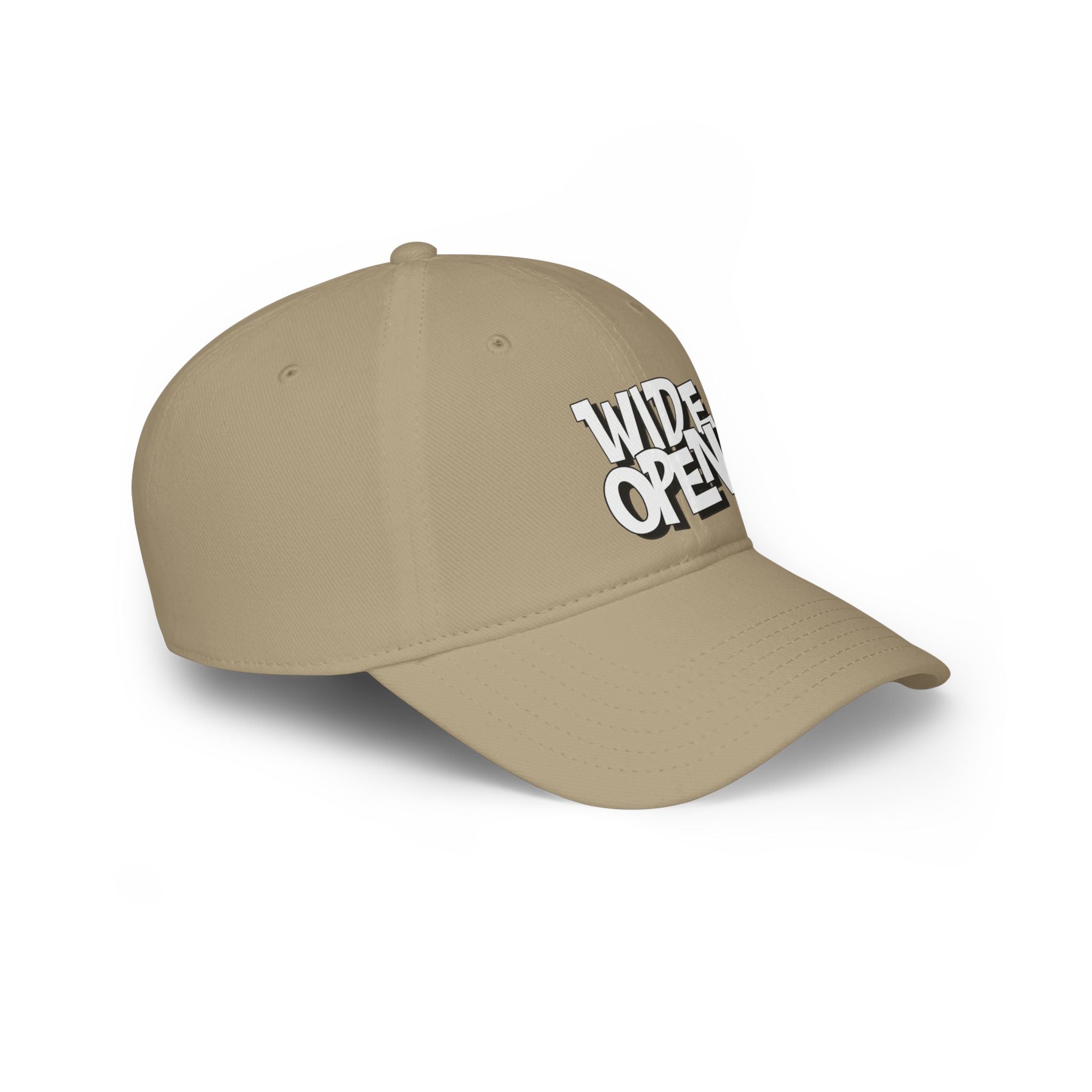 Wide Open Low Profile Baseball Cap,
