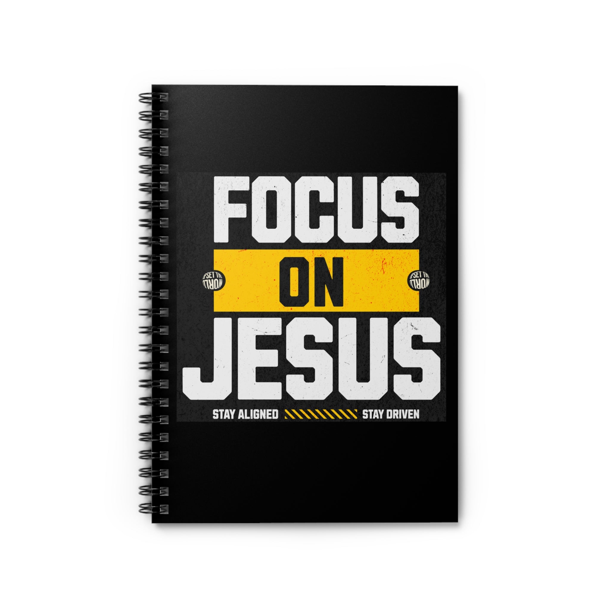 Spiral Notebook - Focus on Jesus, Perfect for Journaling, Note-Taking