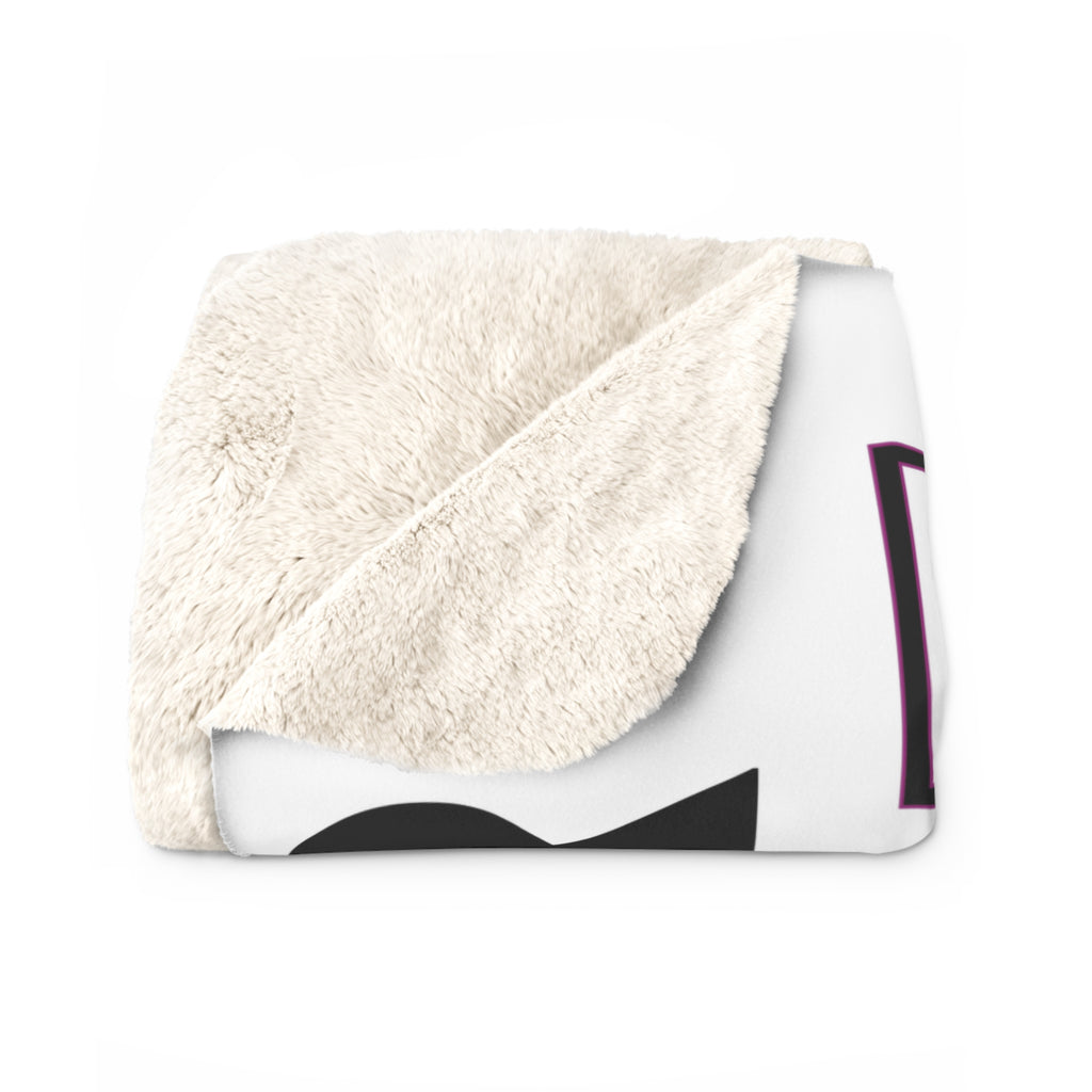 Dream Bigger Sherpa Fleece Blanket, Cozy Throw Blanket.