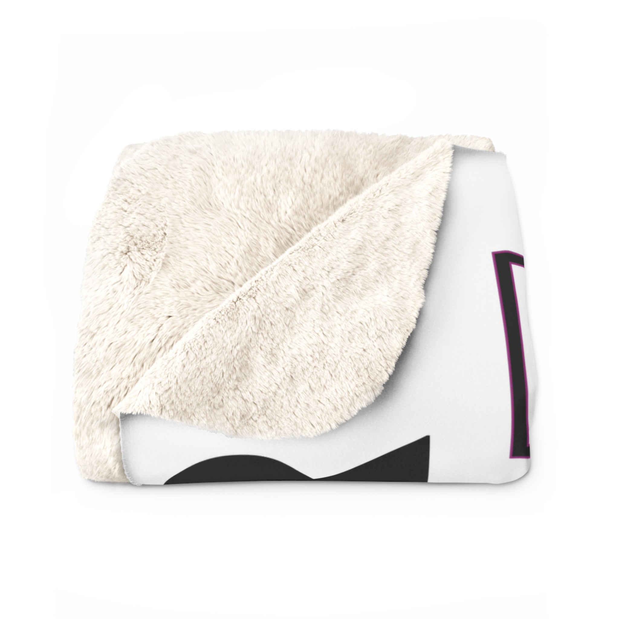 Dream Bigger Sherpa Fleece Blanket, Cozy Throw Blanket.
