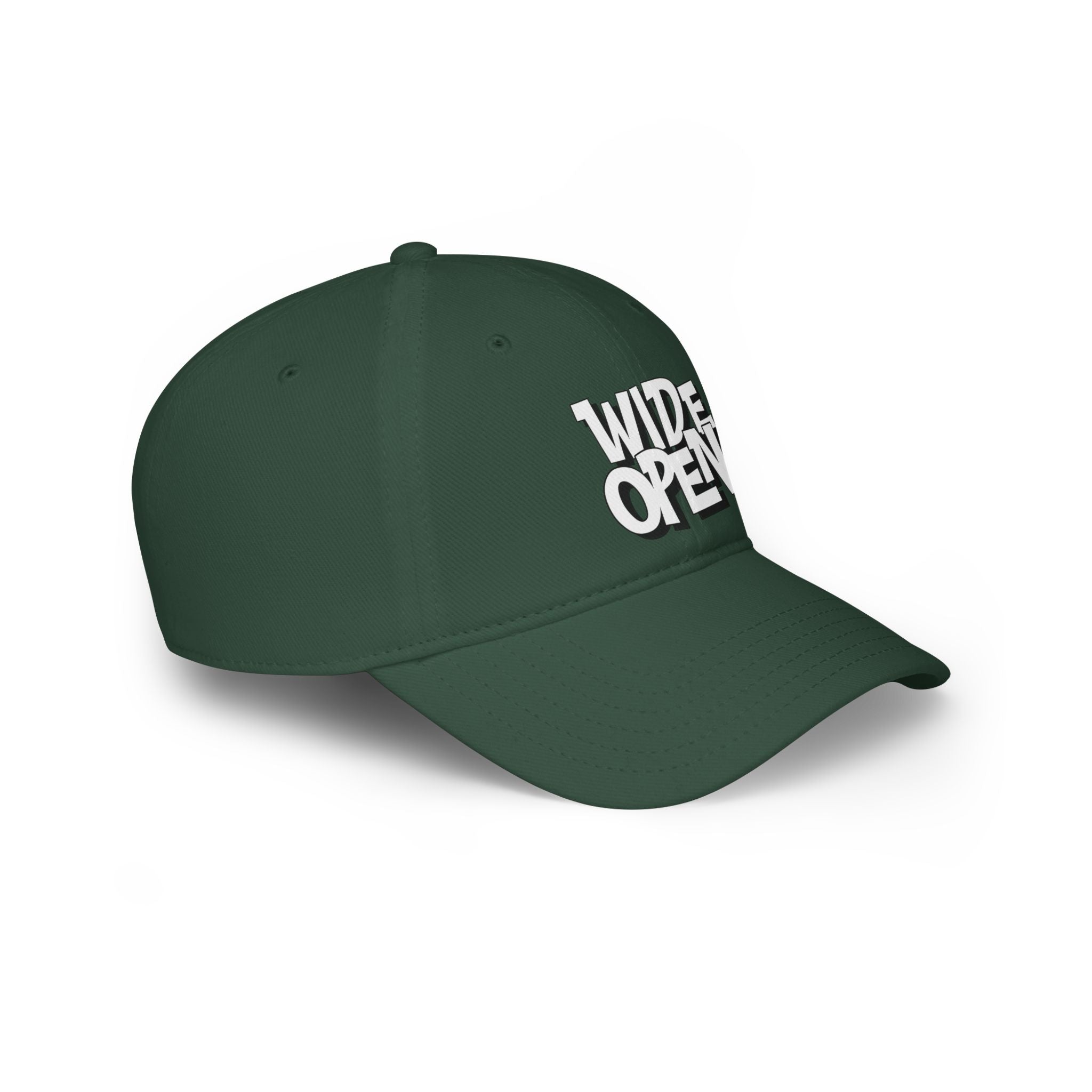 Wide Open Low Profile Baseball Cap,