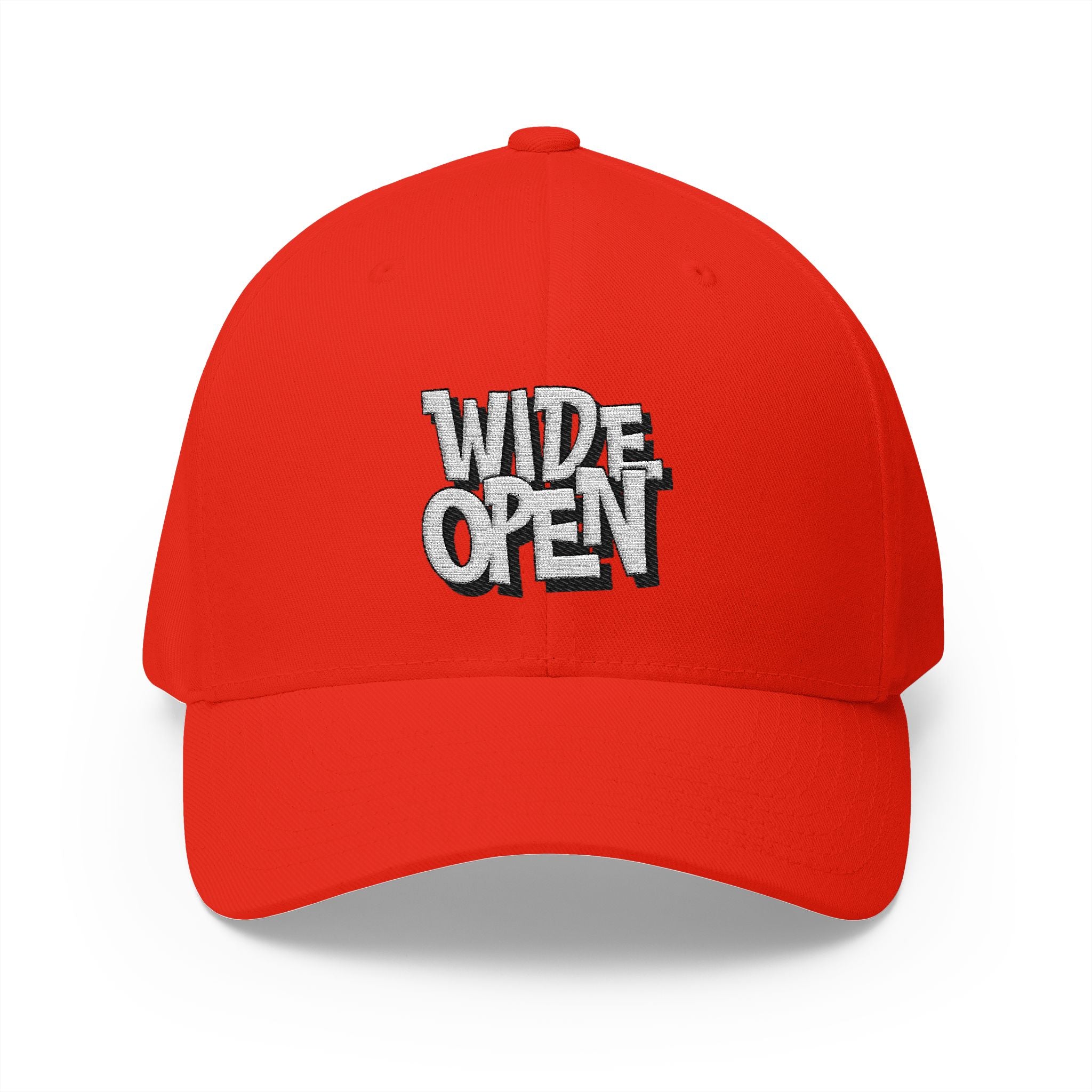 Stylish EMBROIDERED Cap - 'Wide Open'