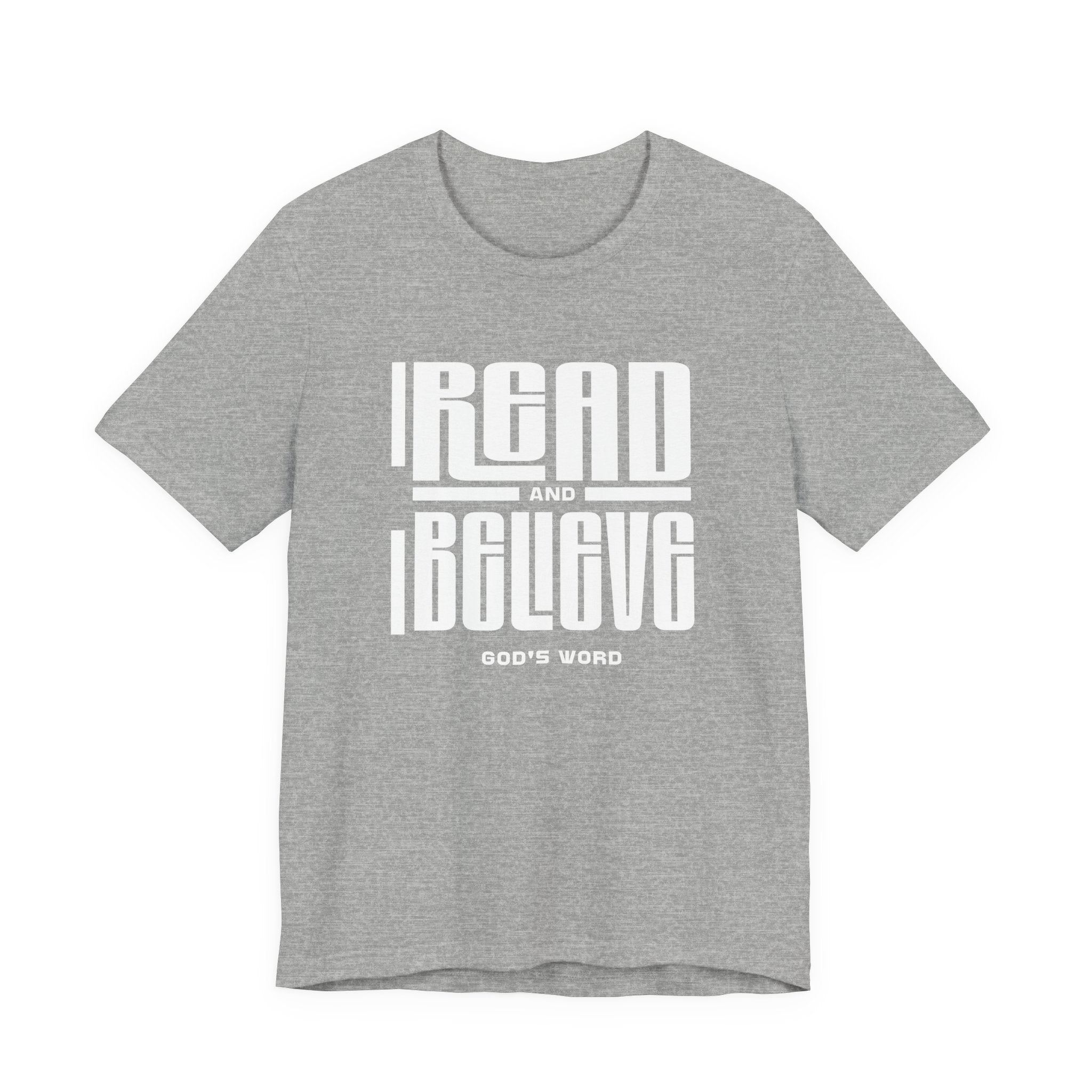 Read and Believe Unisex Jersey Tee