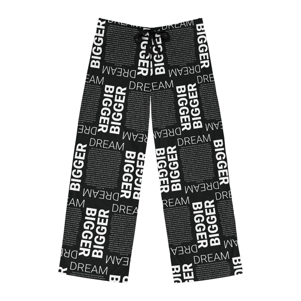 Dream Bigger Unisex Pajama pants .