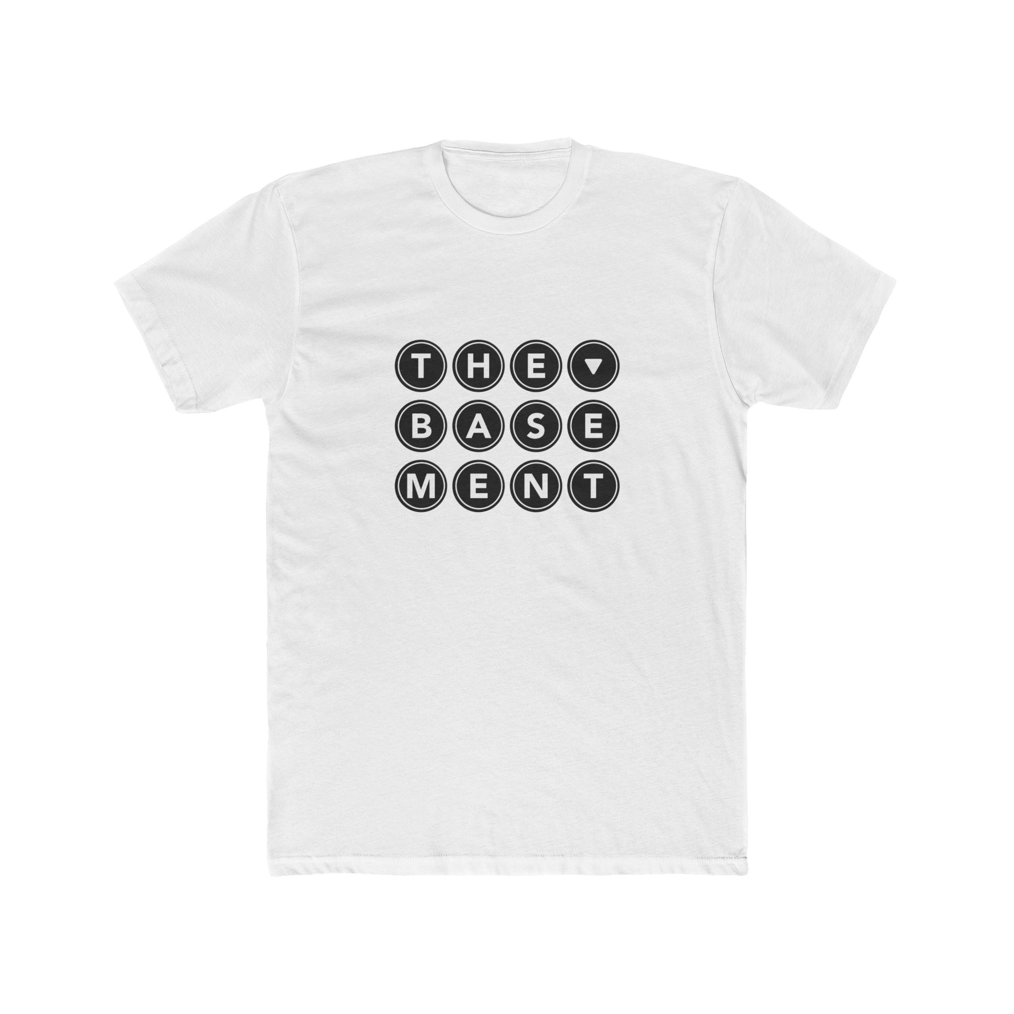The Basement Unisex Cotton Crew Tee, Graphic T-Shirt