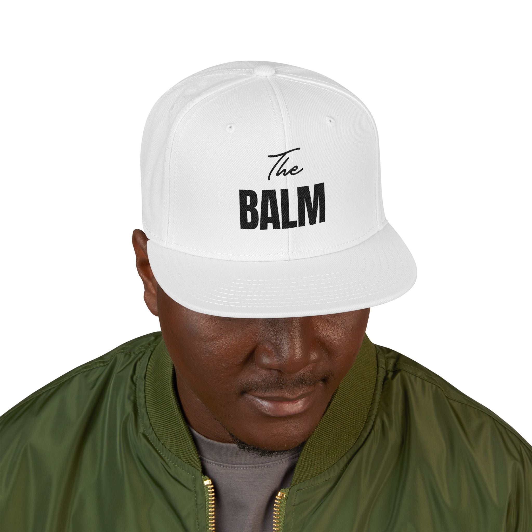 Snapback Cap with Embroidery- The Balm CC