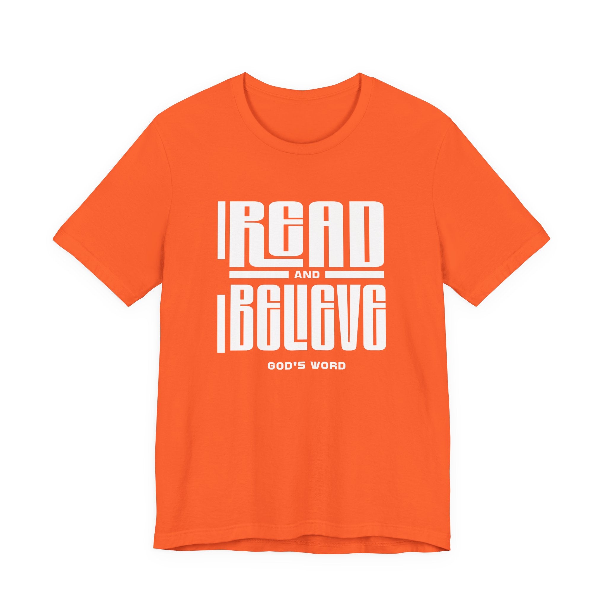 Read and Believe Unisex Jersey Tee