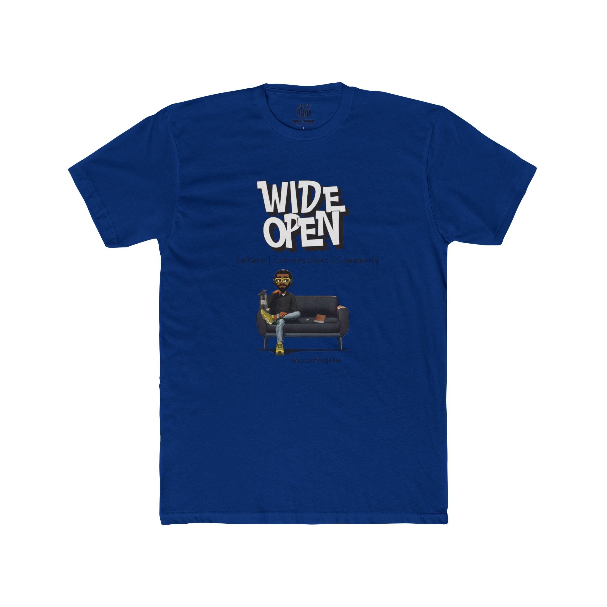 Wide Open Unisex Cotton Crew Tee  - Tim  Ross