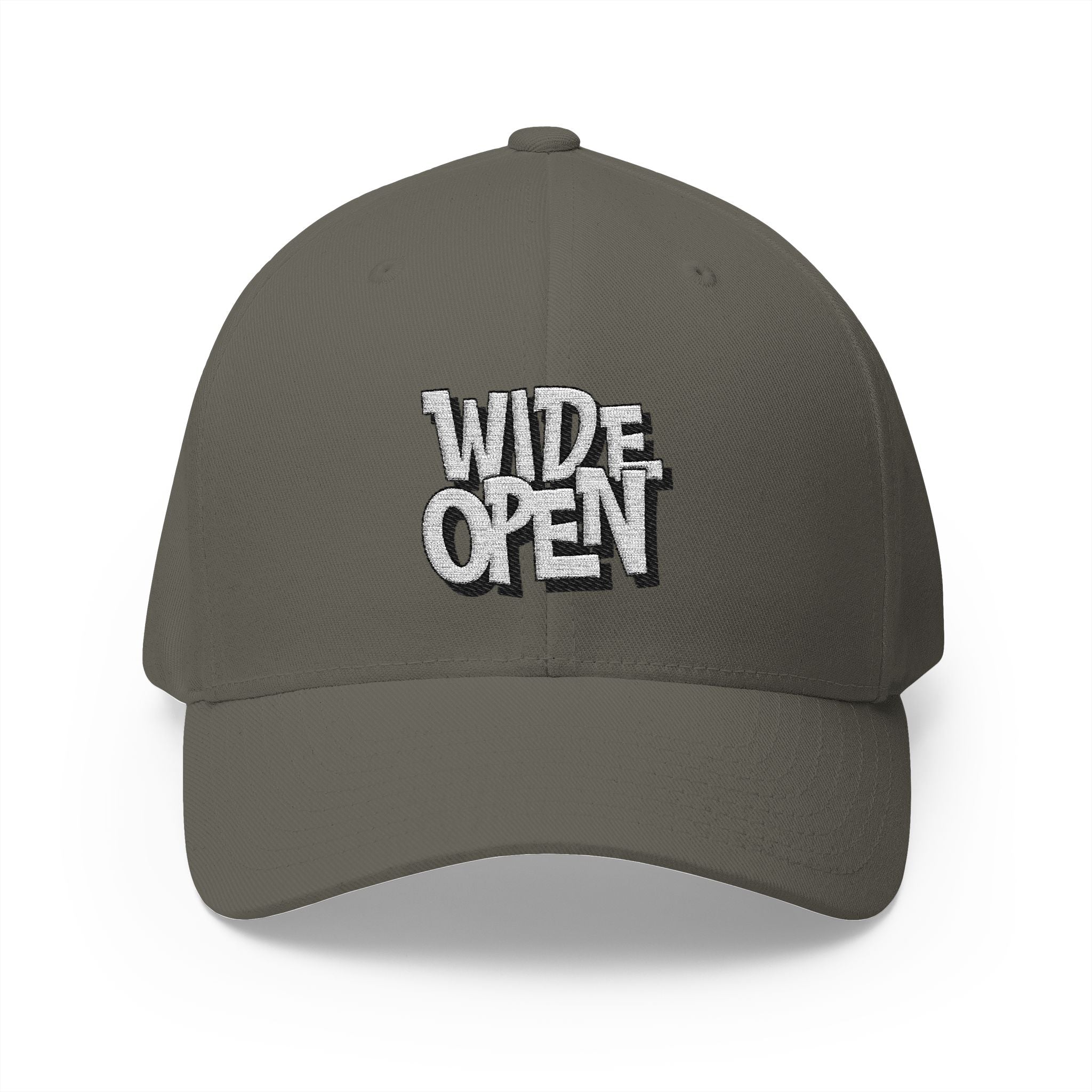 Stylish EMBROIDERED Cap - 'Wide Open'