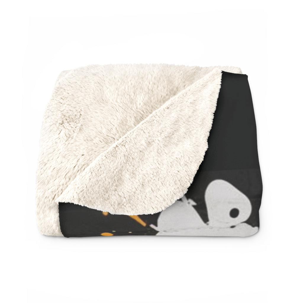 Cozy Sherpa Fleece Blanket - Wide Open - Great Gift