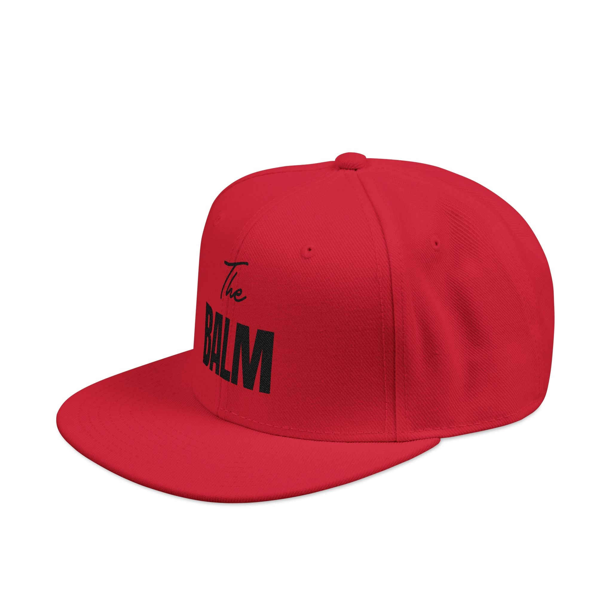 Snapback Cap with Embroidery- The Balm CC