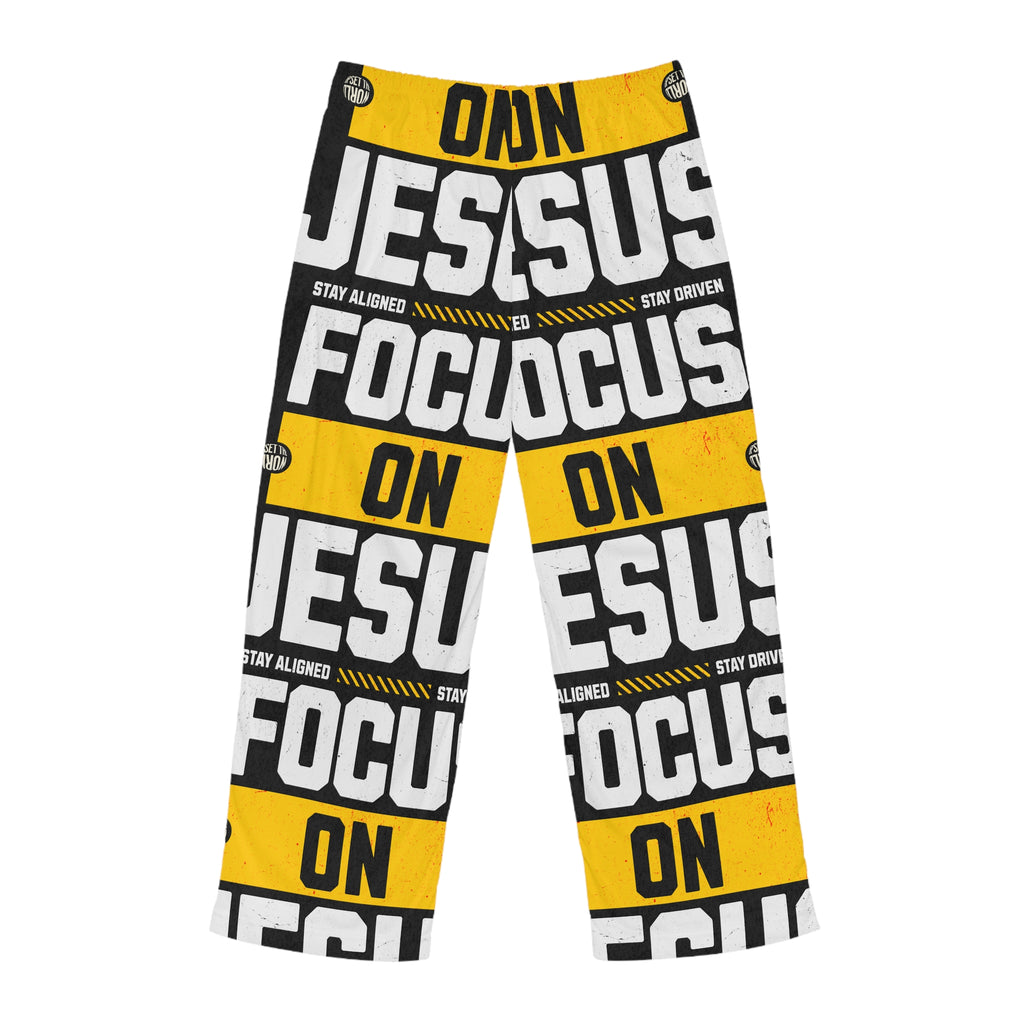 Focus on Jesus Men's Pajama pants .