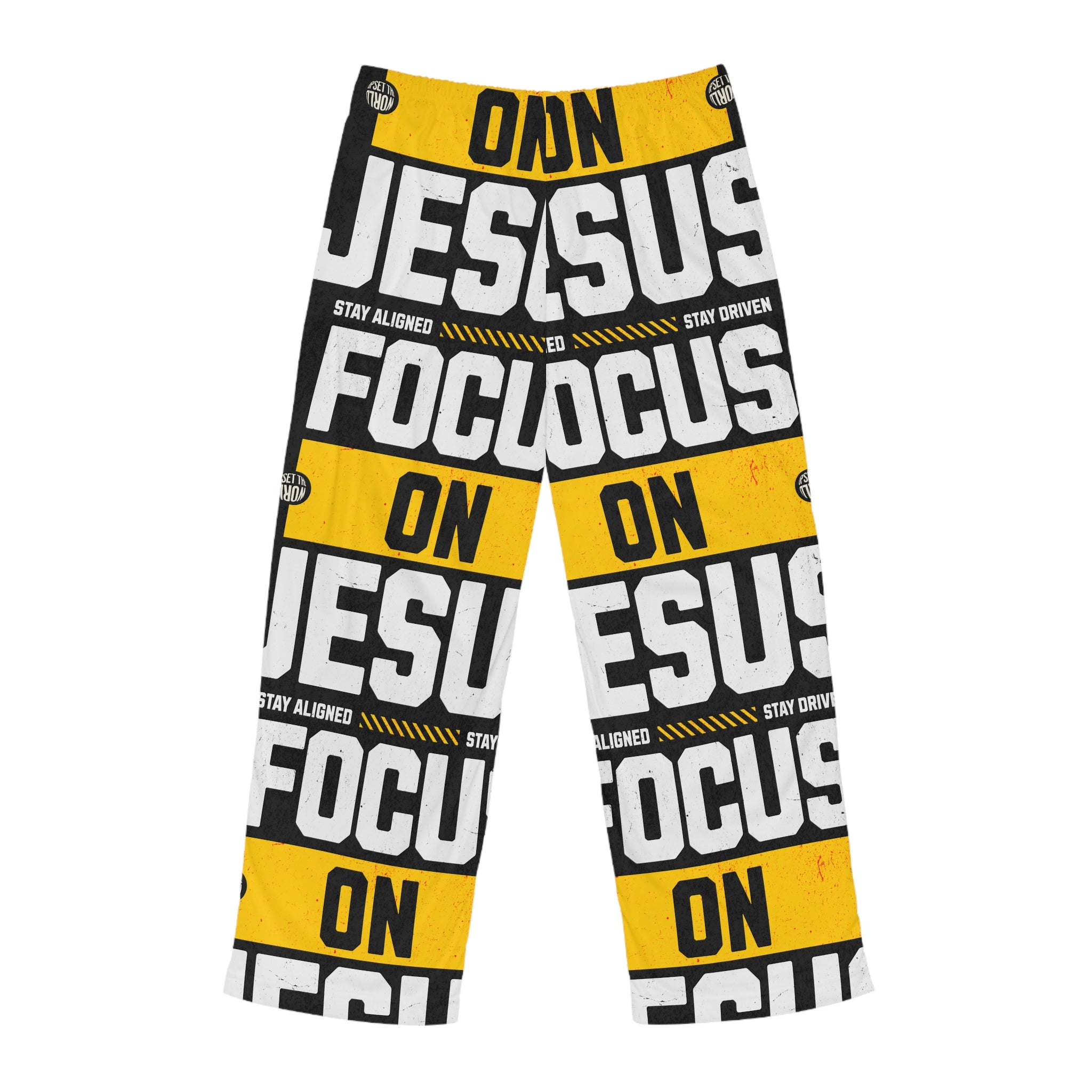 Focus on Jesus Men's Pajama pants .
