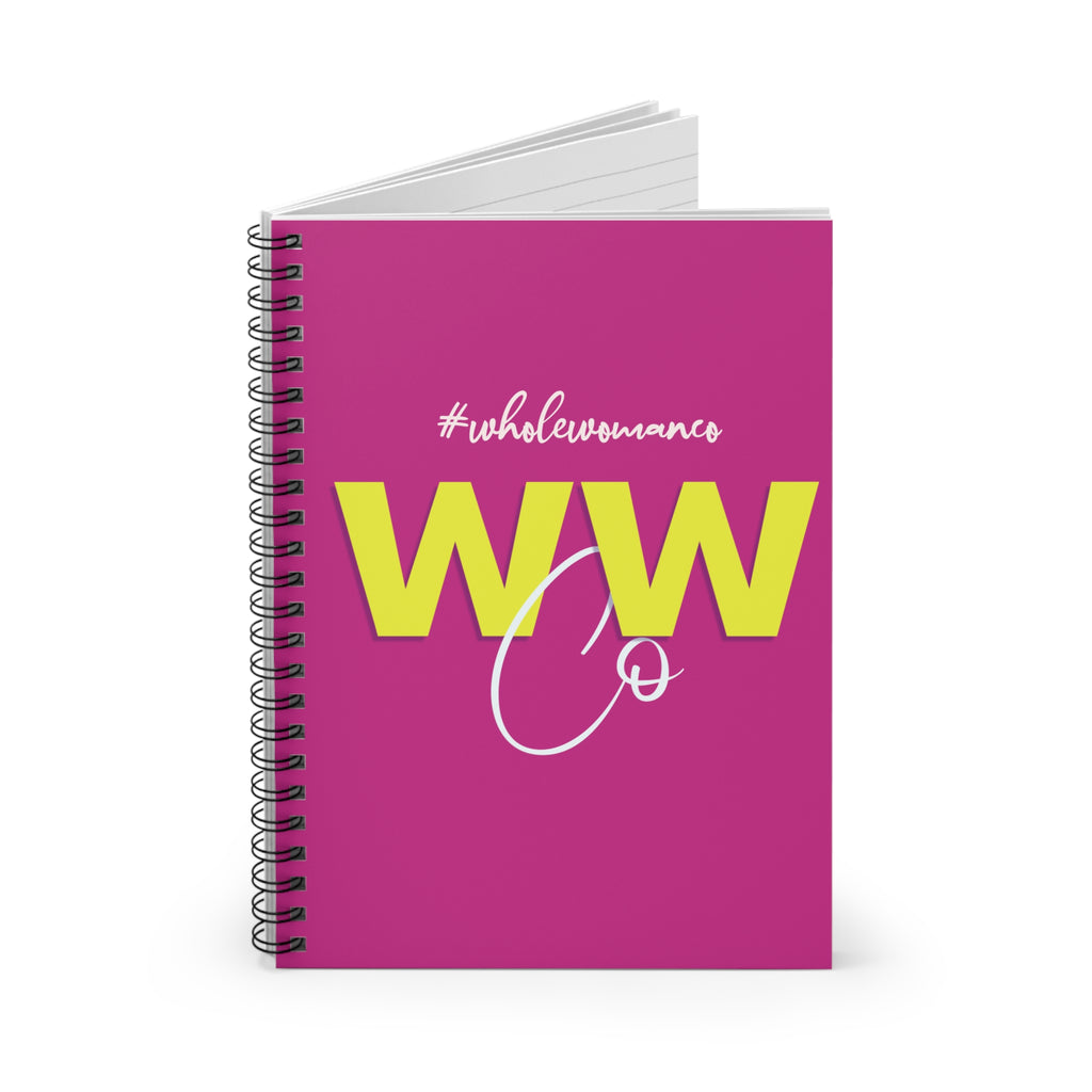 Spiral Notebook - WWCo.  Perfect for Journaling, Note-Taking
