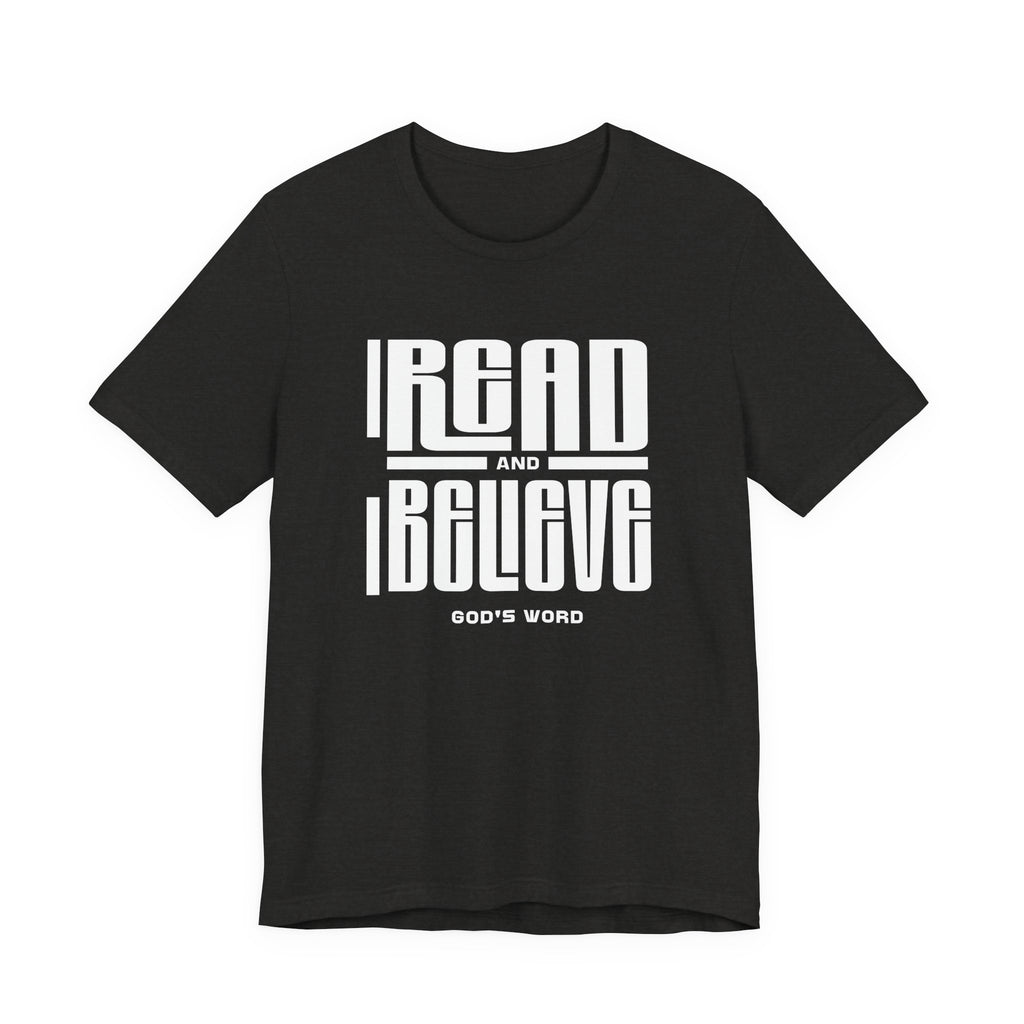 Read and Believe Unisex Jersey Tee