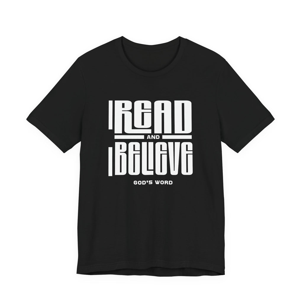 Read and Believe Unisex Jersey Tee