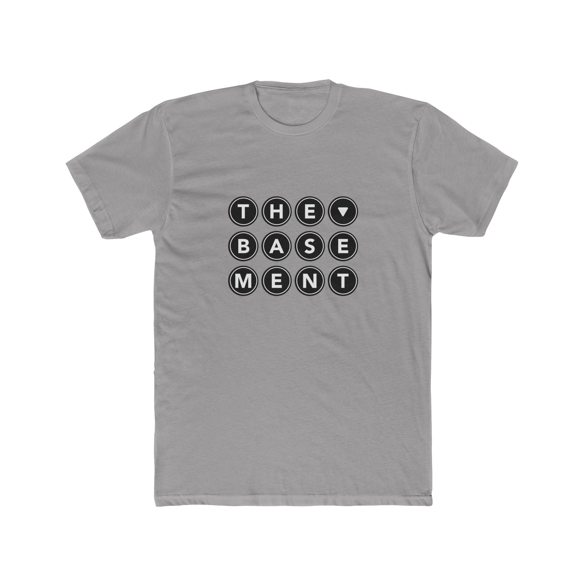 The Basement Unisex Cotton Crew Tee, Graphic T-Shirt