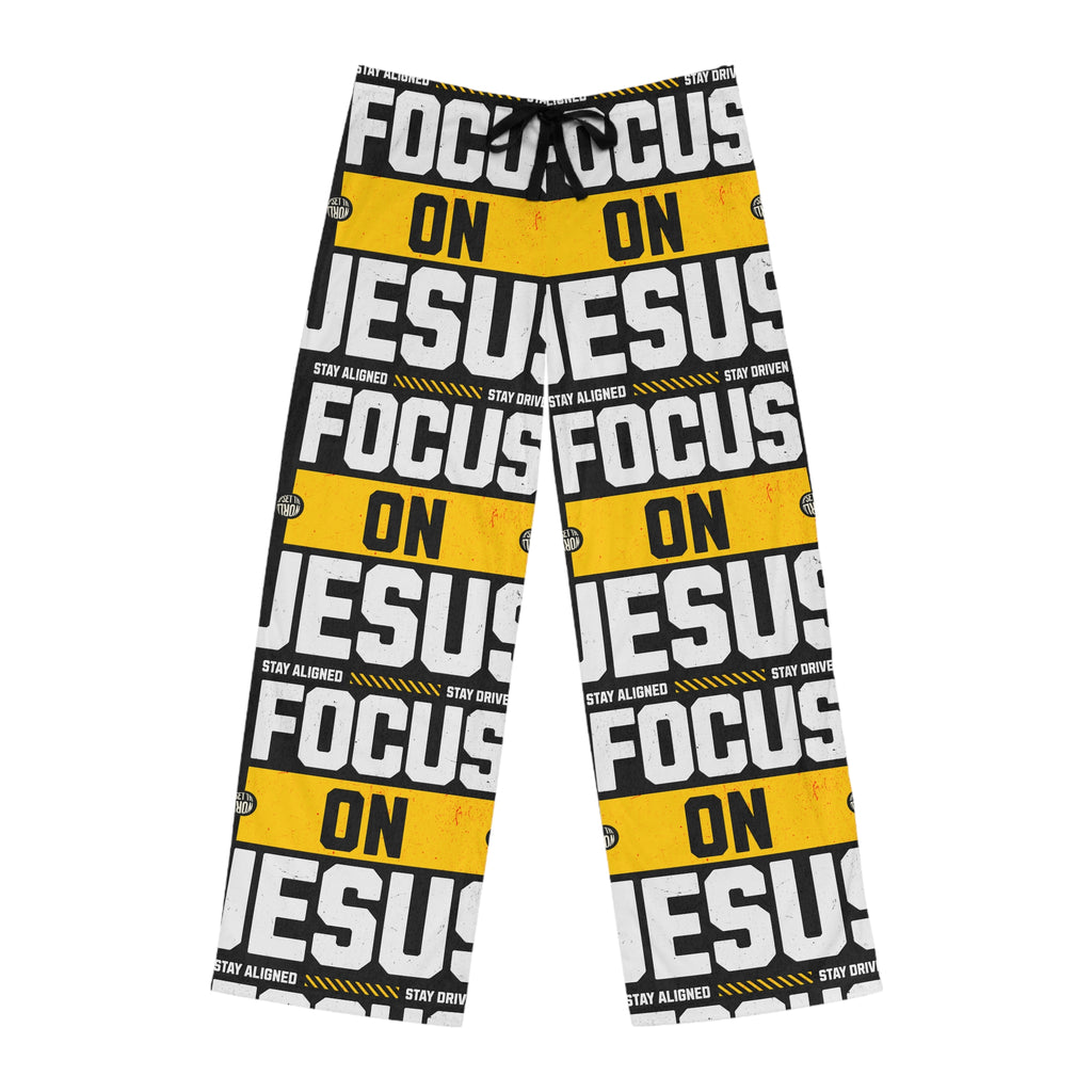 Focus on Jesus Men's Pajama pants .