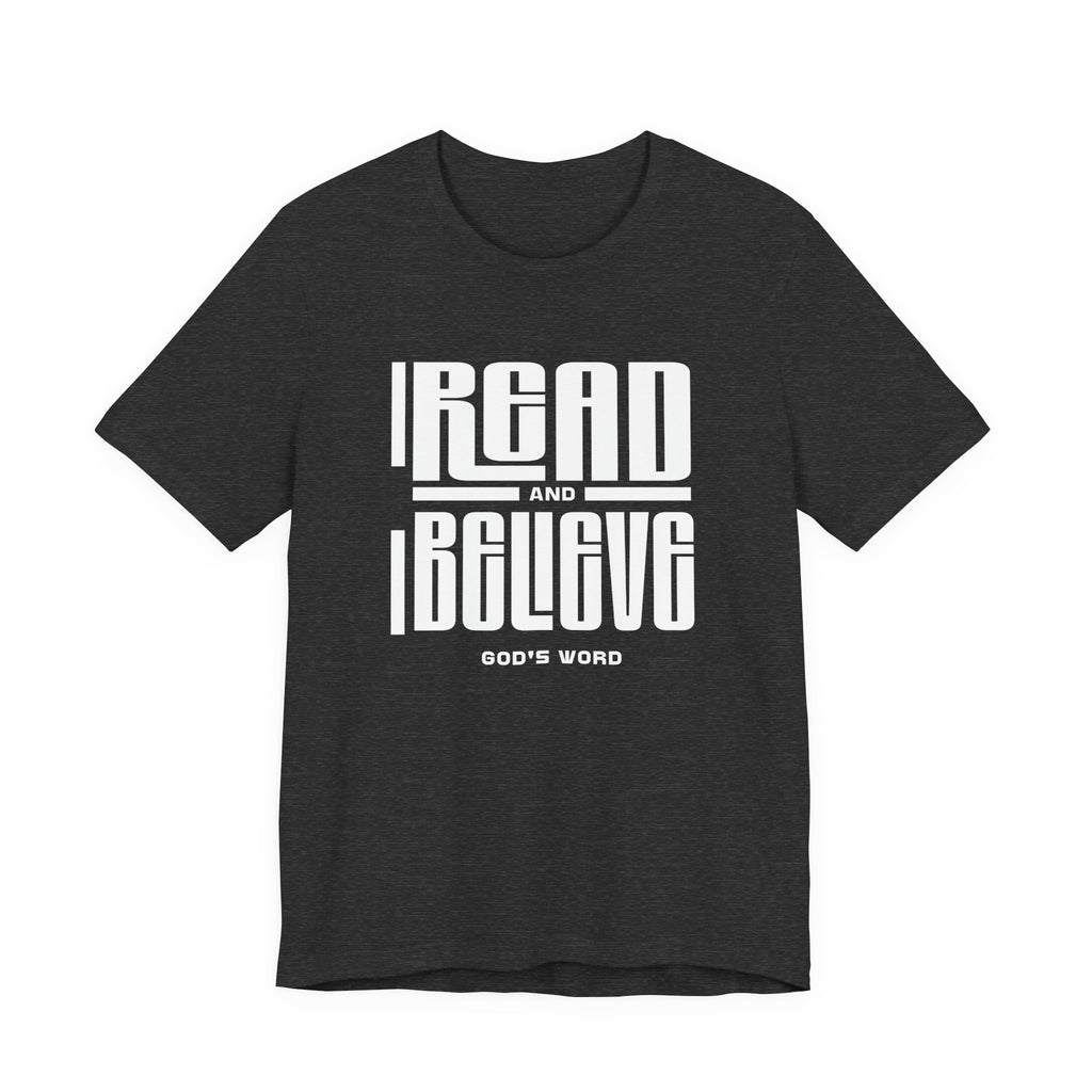 Read and Believe Unisex Jersey Tee