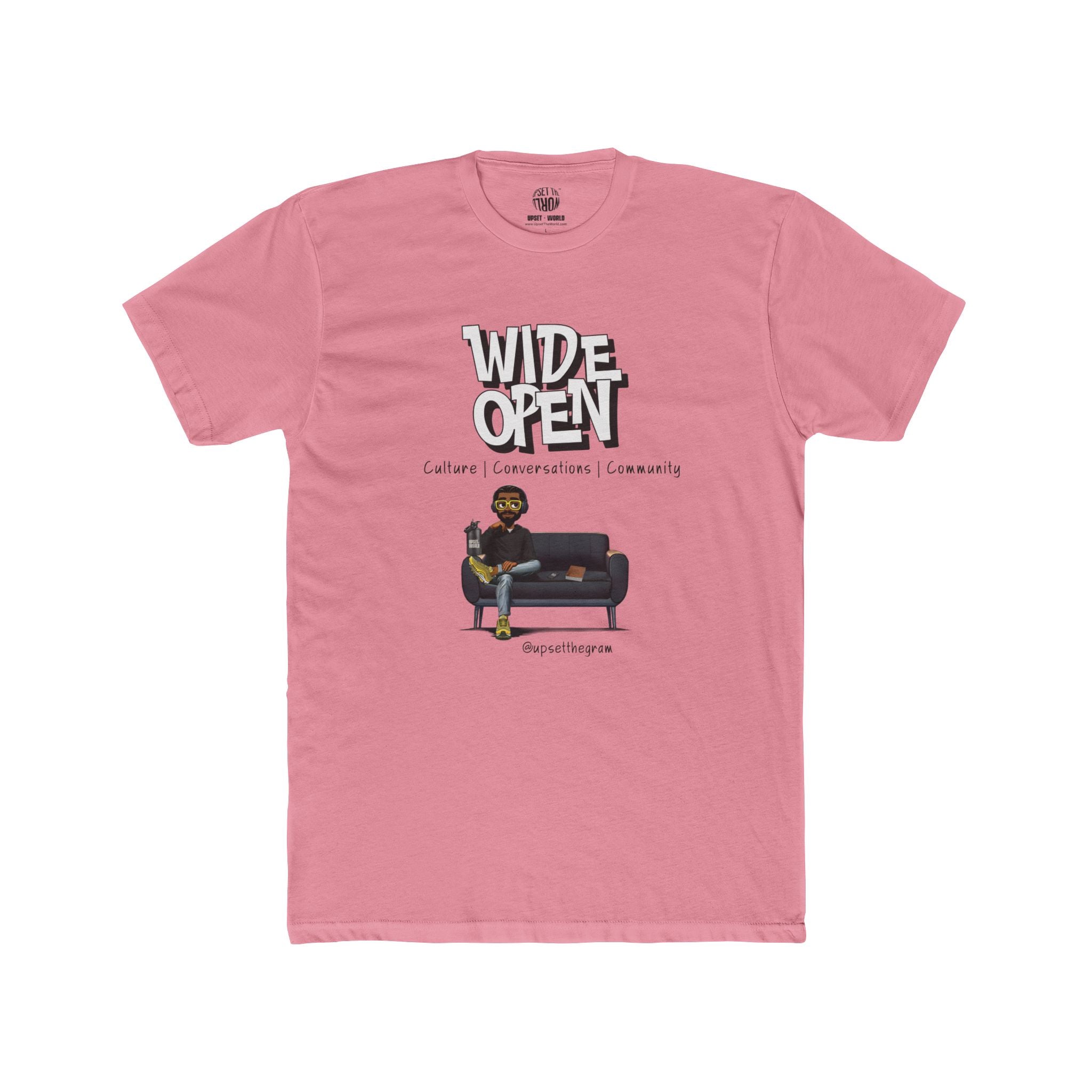 Wide Open Unisex Cotton Crew Tee  - Tim  Ross