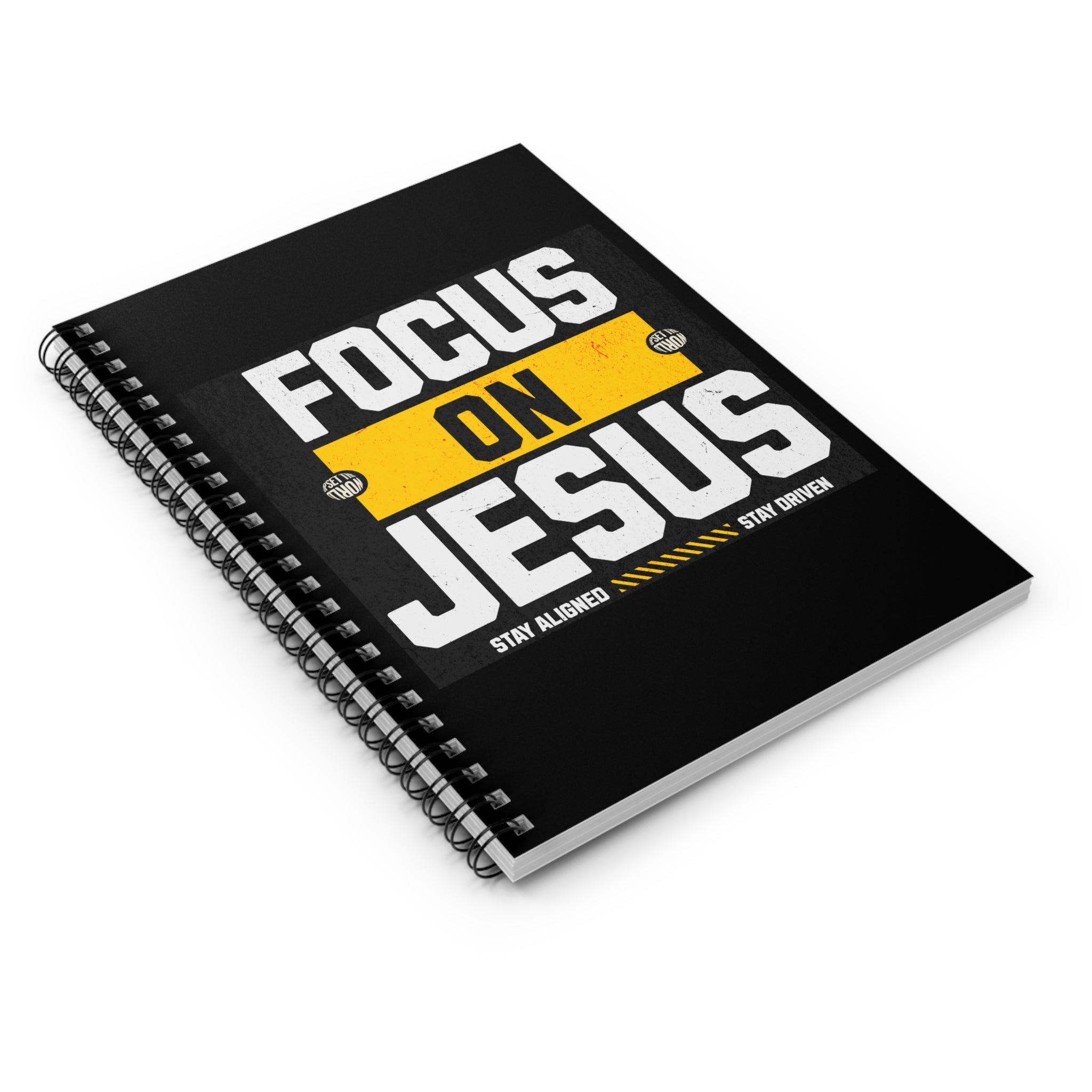 Spiral Notebook - Focus on Jesus, Perfect for Journaling, Note-Taking