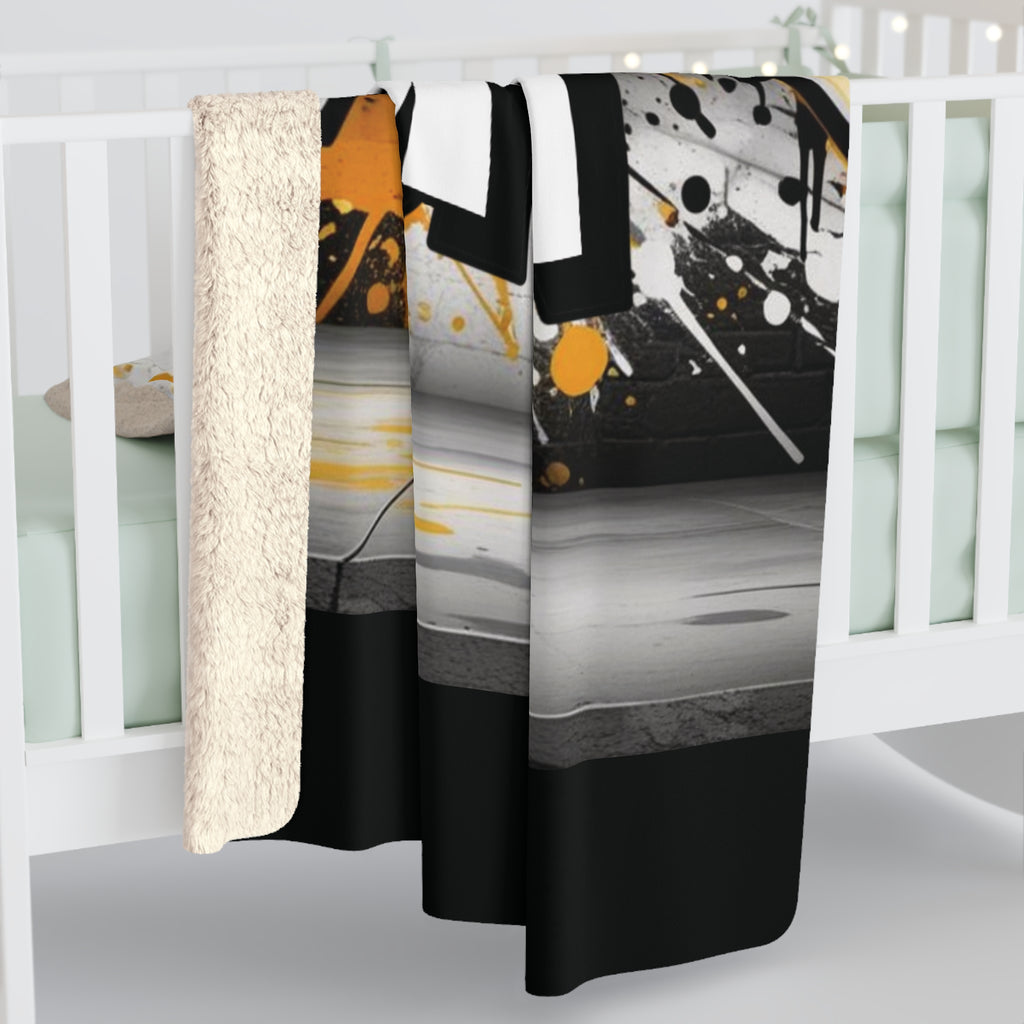 Cozy Sherpa Fleece Blanket - Wide Open - Great Gift