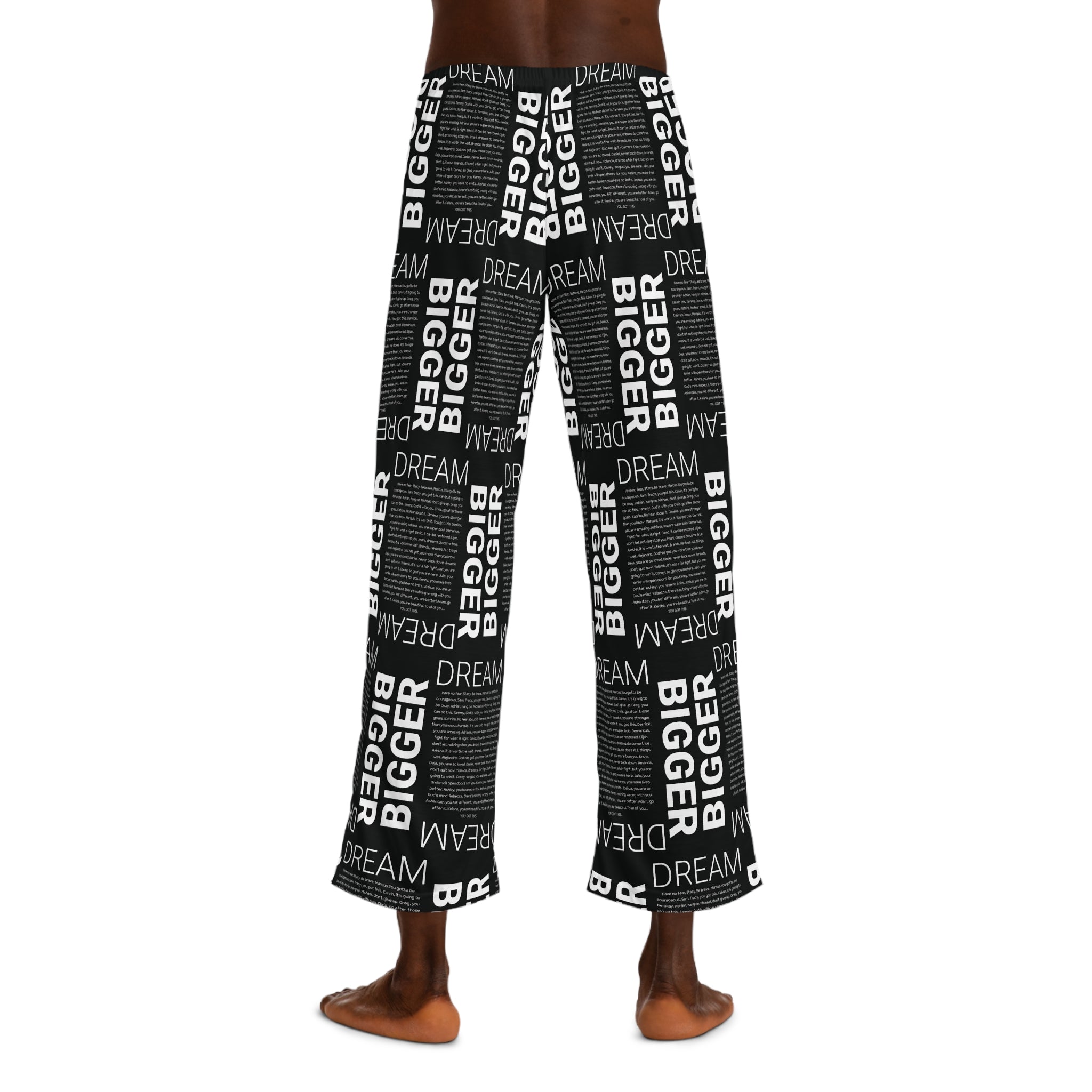 Dream Bigger Unisex Pajama pants .