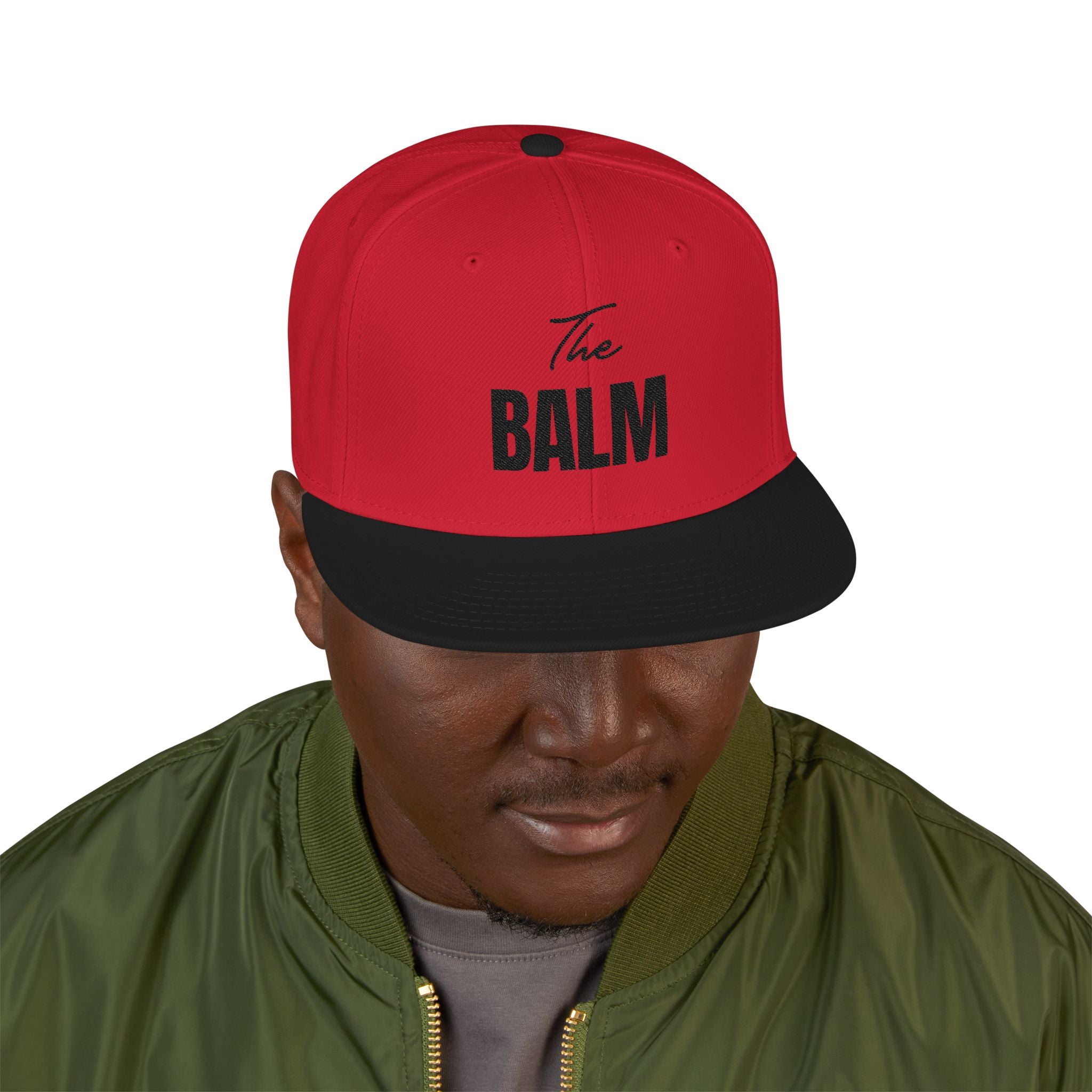 Snapback Cap with Embroidery- The Balm CC