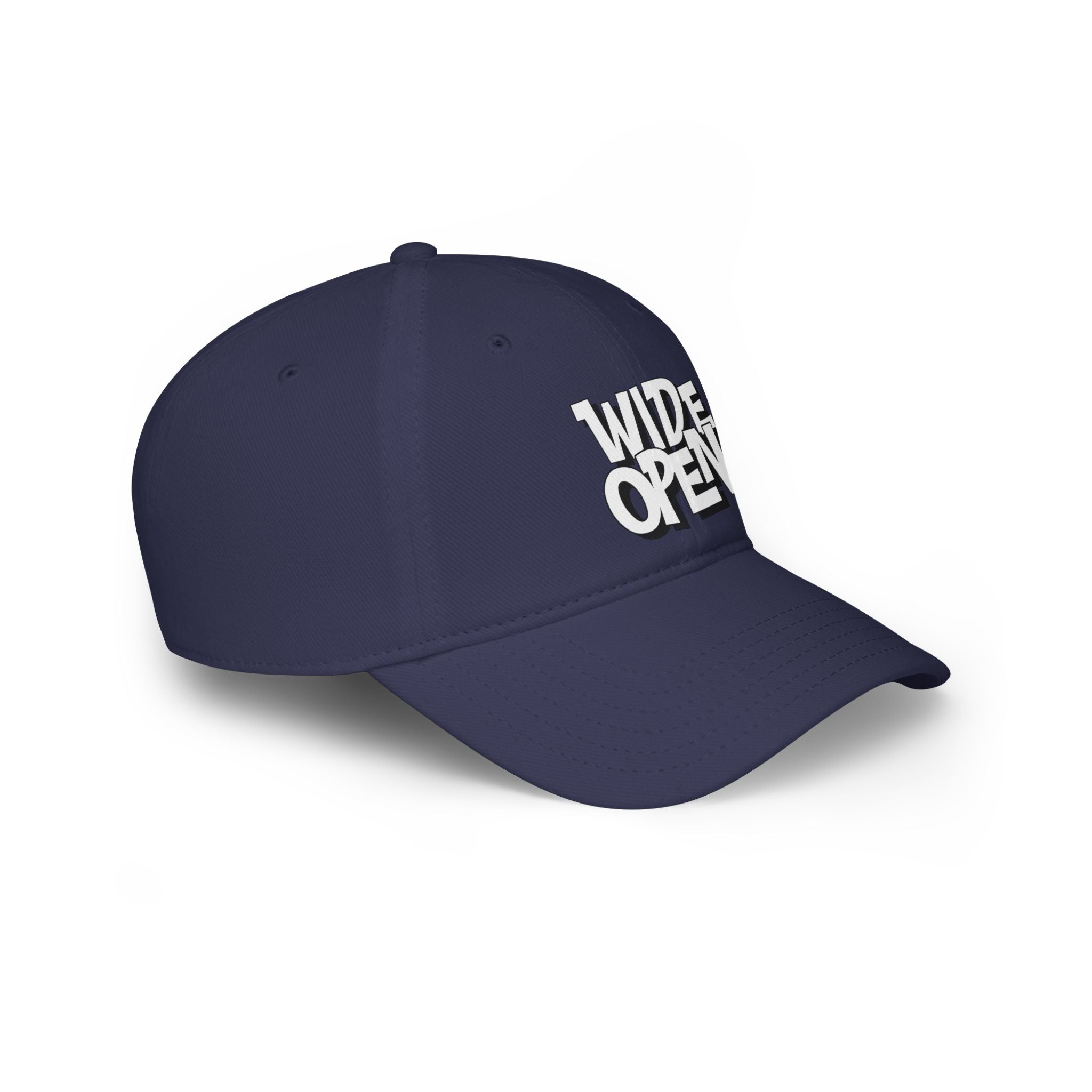 Wide Open Low Profile Baseball Cap,