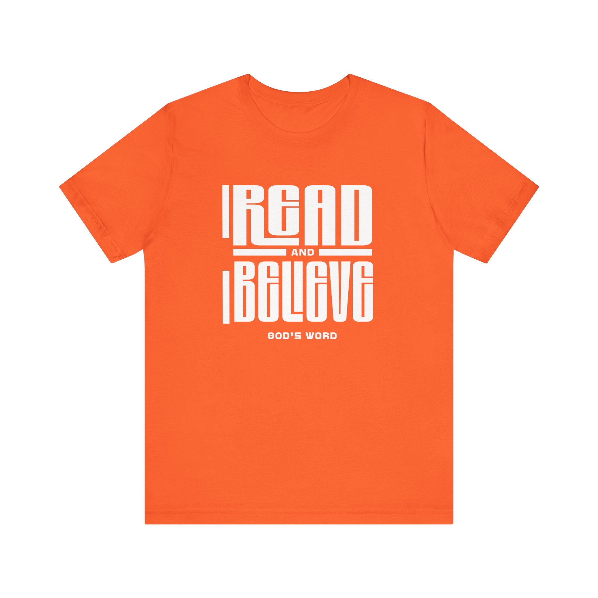 Read and Believe Unisex Jersey Tee