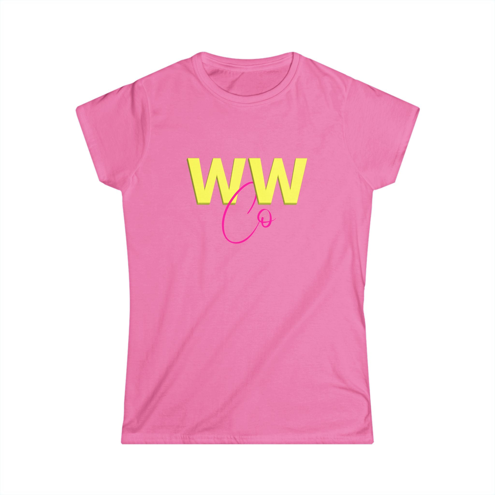 WWCo - Bright & Fun Women's Graphic Tee - Casual Wear, Gift for Friends, Summer Style, Everyday Comfort, Cheerful Apparel