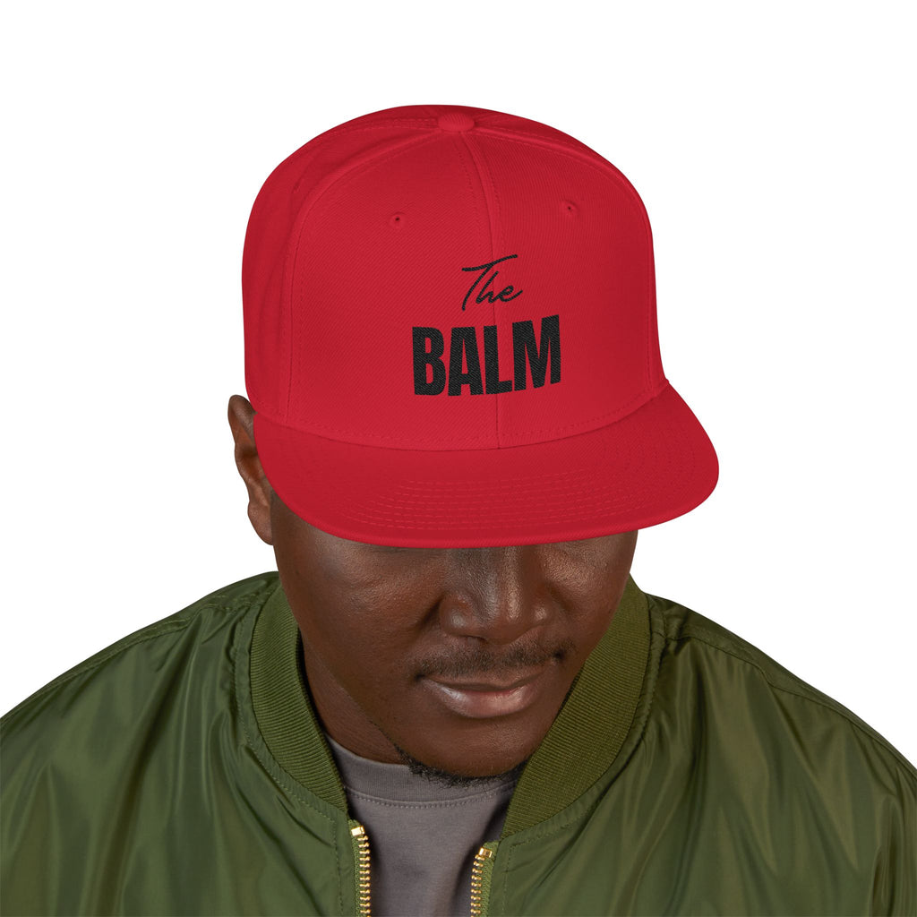 Snapback Cap with Embroidery- The Balm CC