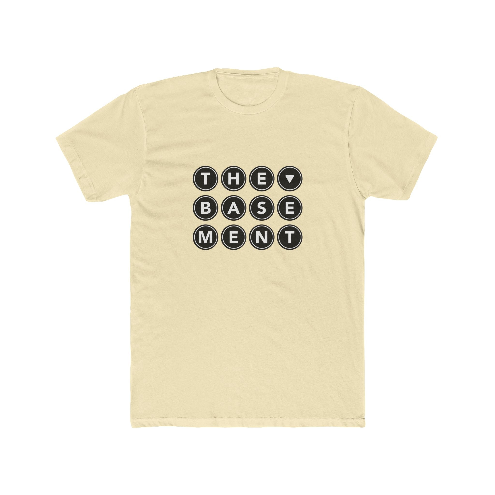 The Basement Unisex Cotton Crew Tee, Graphic T-Shirt