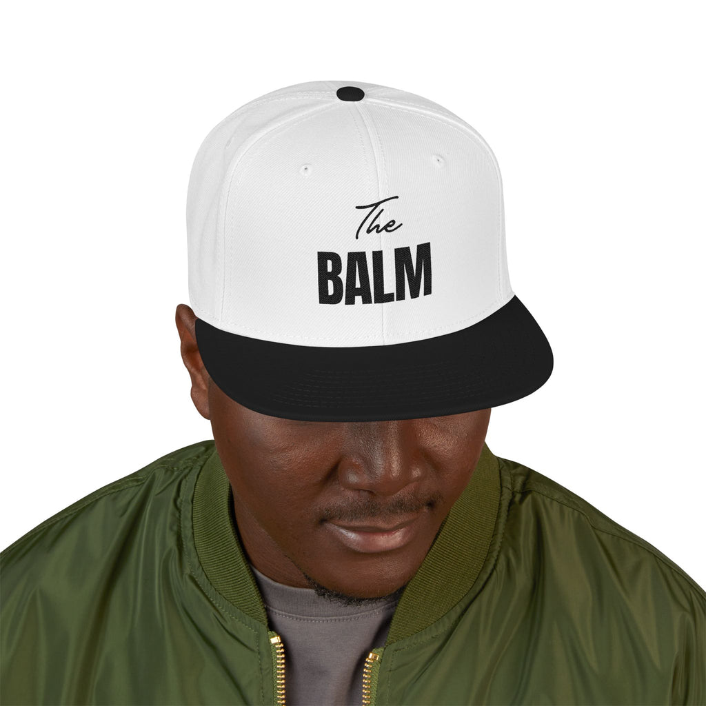 Snapback Cap with Embroidery- The Balm CC