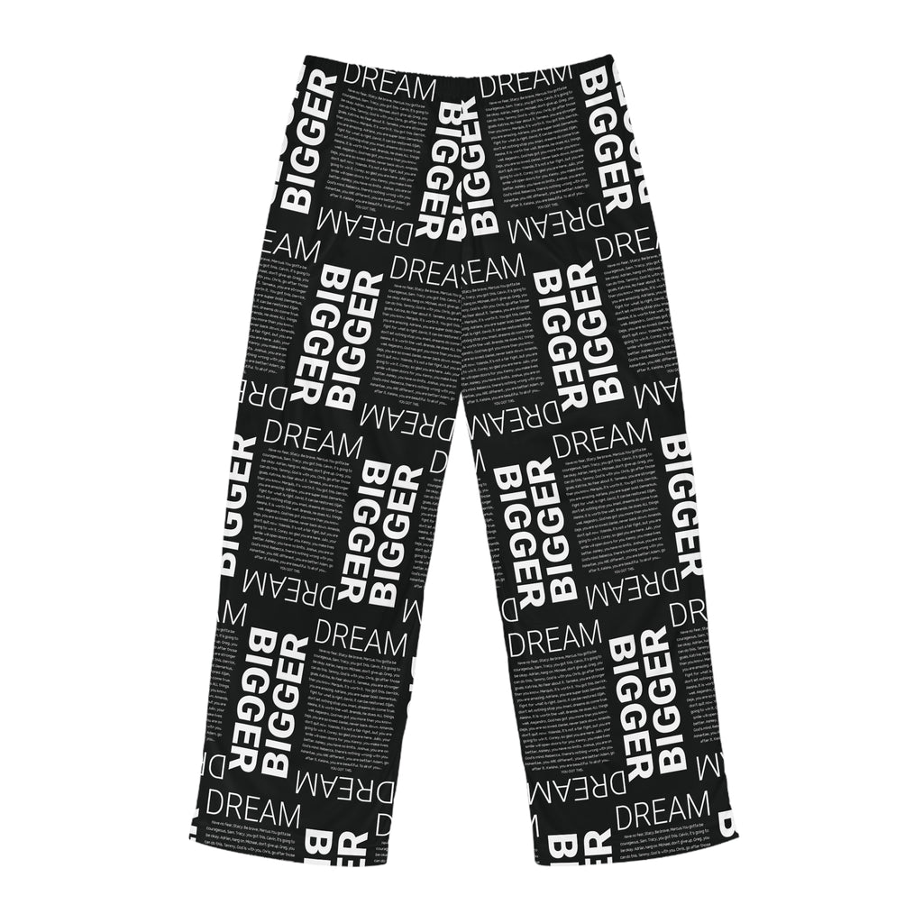 Dream Bigger Unisex Pajama pants .