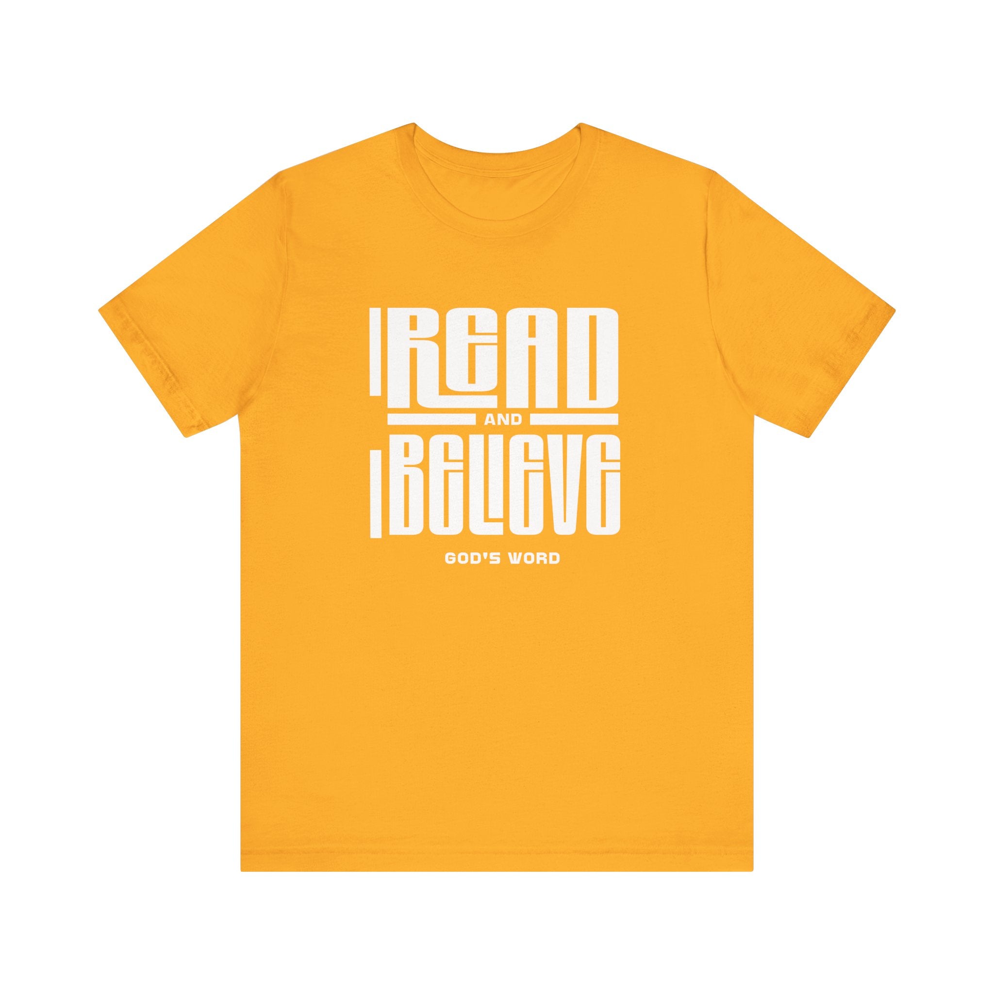 Read and Believe Unisex Jersey Tee