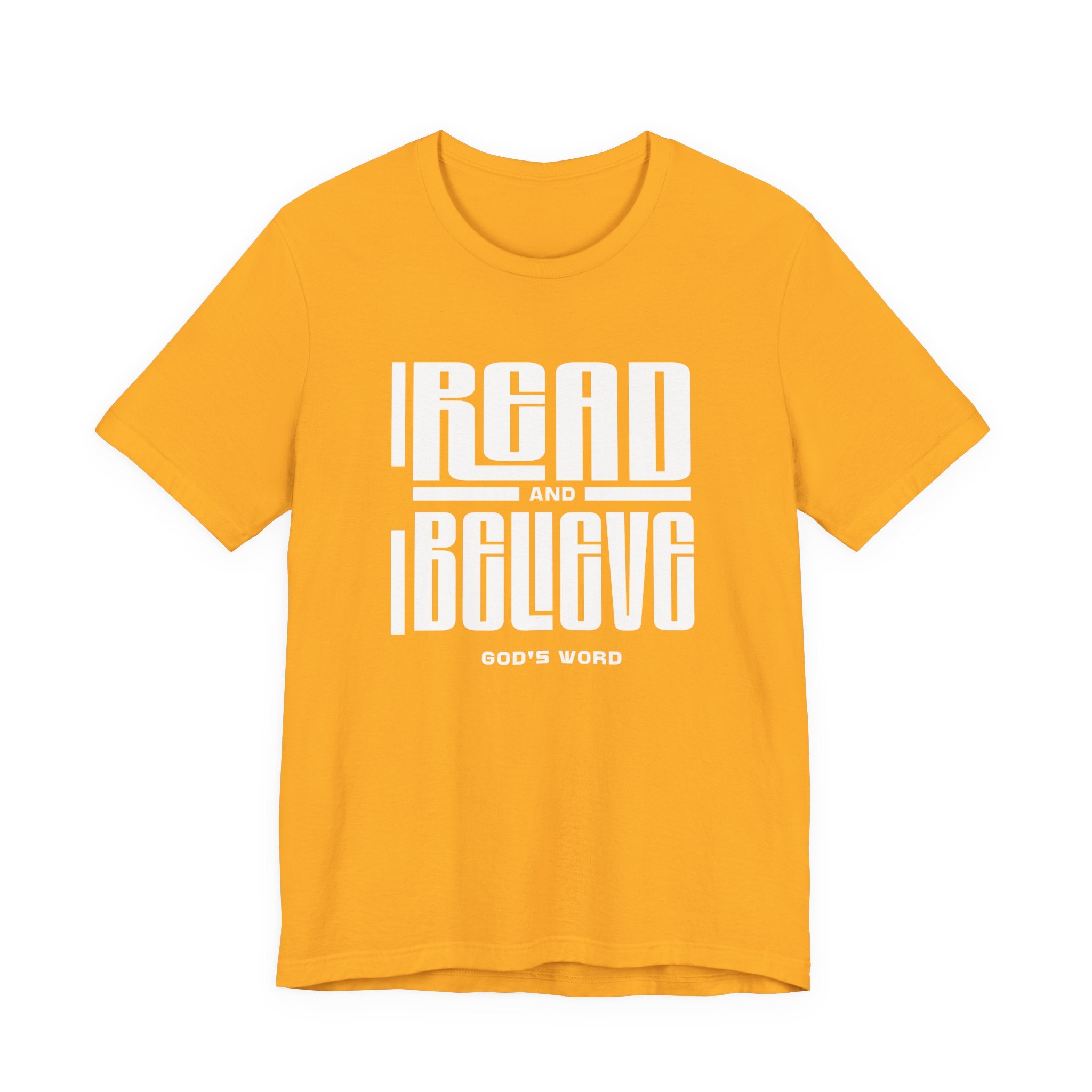 Read and Believe Unisex Jersey Tee