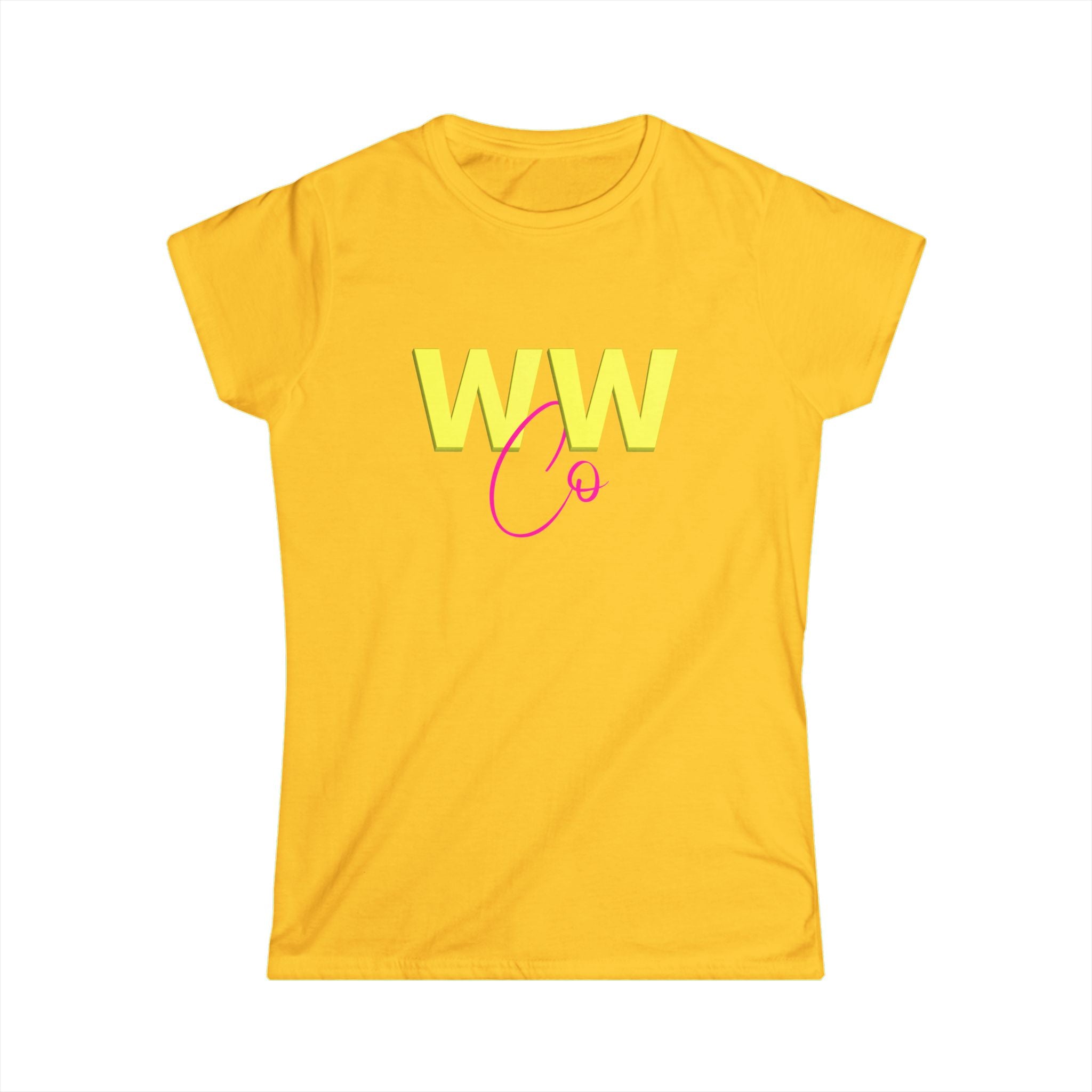 WWCo - Bright & Fun Women's Graphic Tee - Casual Wear, Gift for Friends, Summer Style, Everyday Comfort, Cheerful Apparel