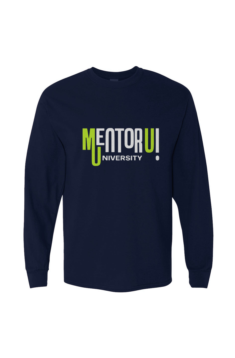 Mentor U  green  Heavy Cotton Long Sleeve Tee