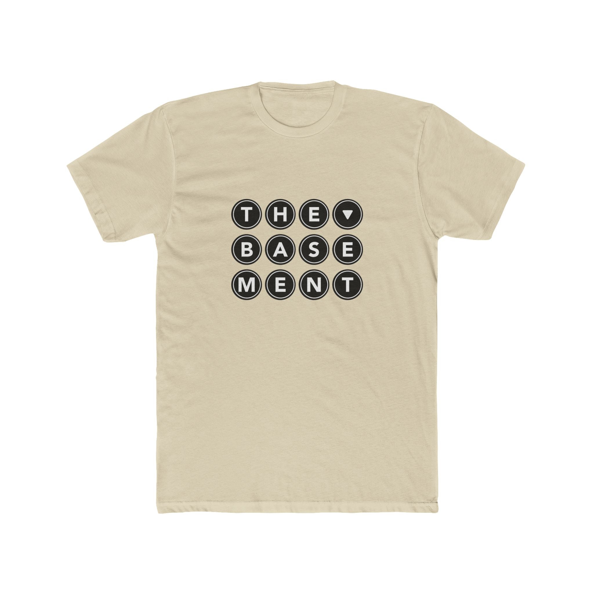 The Basement Unisex Cotton Crew Tee, Graphic T-Shirt
