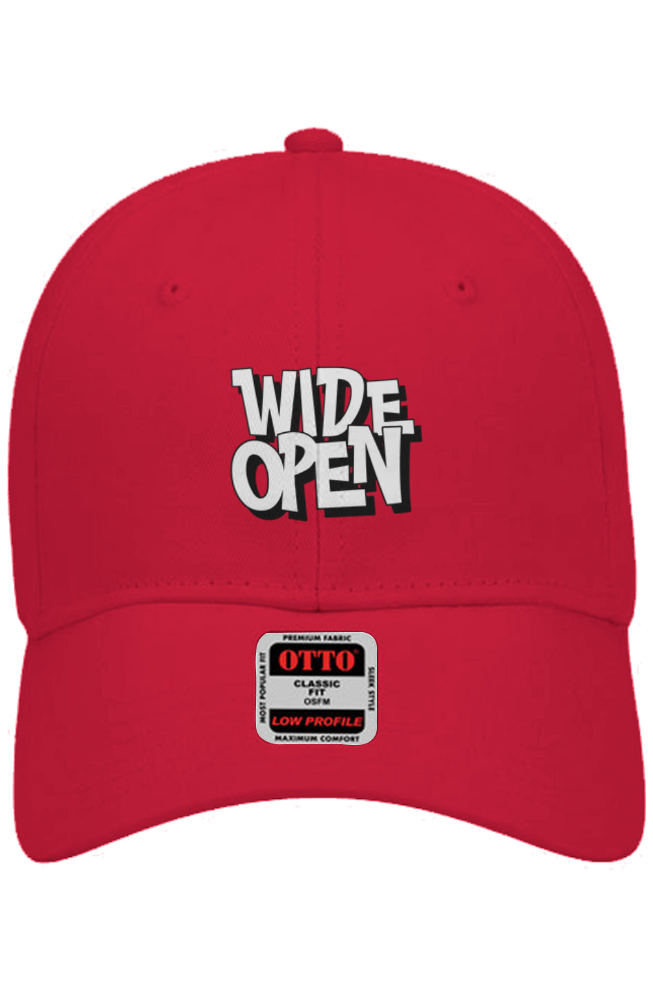 Wide Open hat! Printed