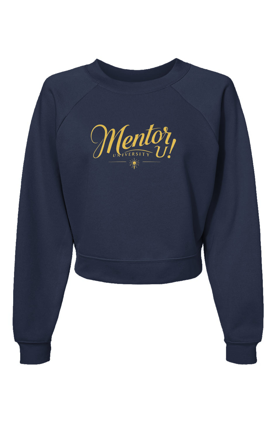 Mentor U! -Womens Raglan Pullover Fleece Sweatshirt
