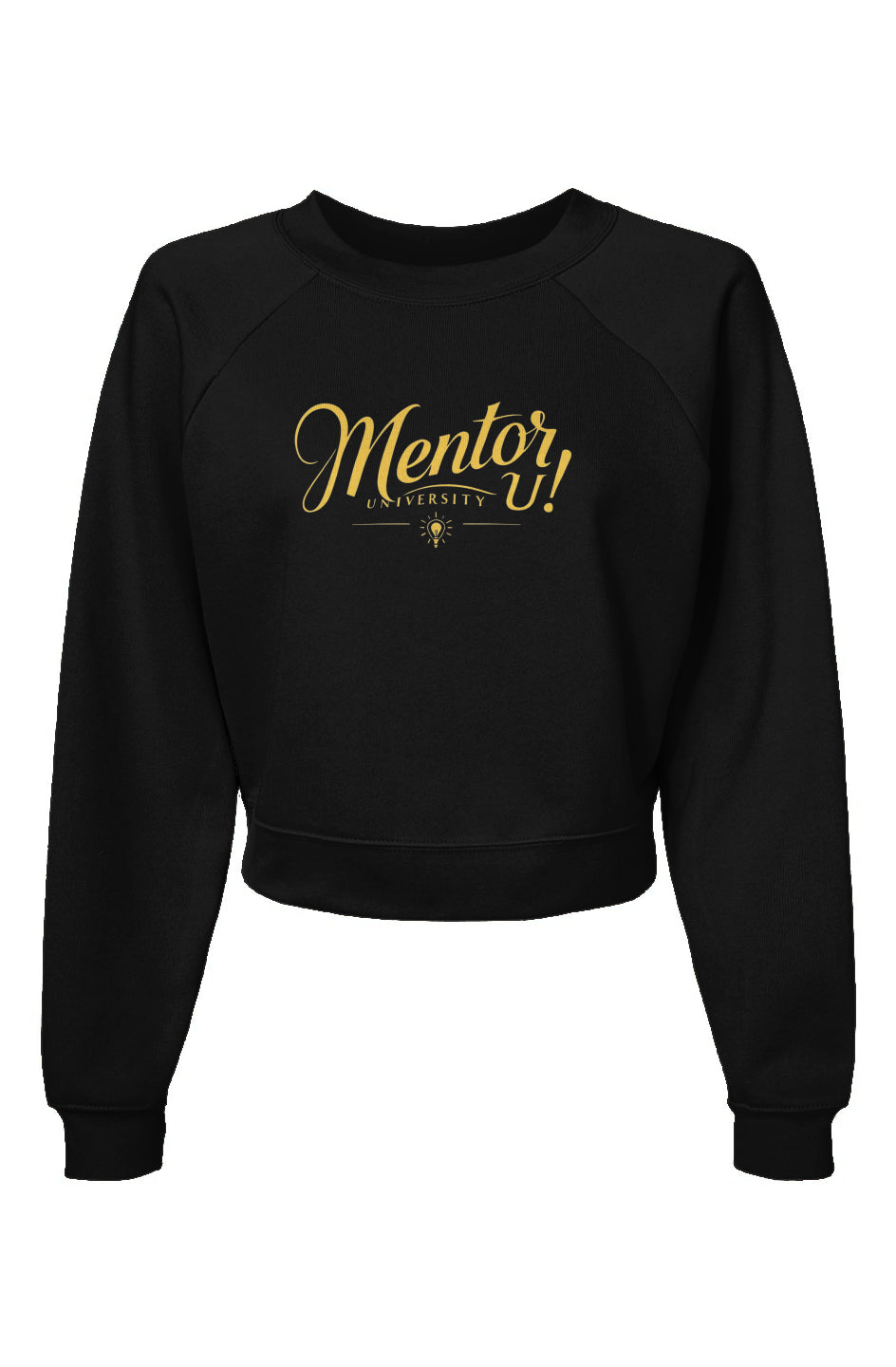 Mentor U! -Womens Raglan Pullover Fleece Sweatshirt