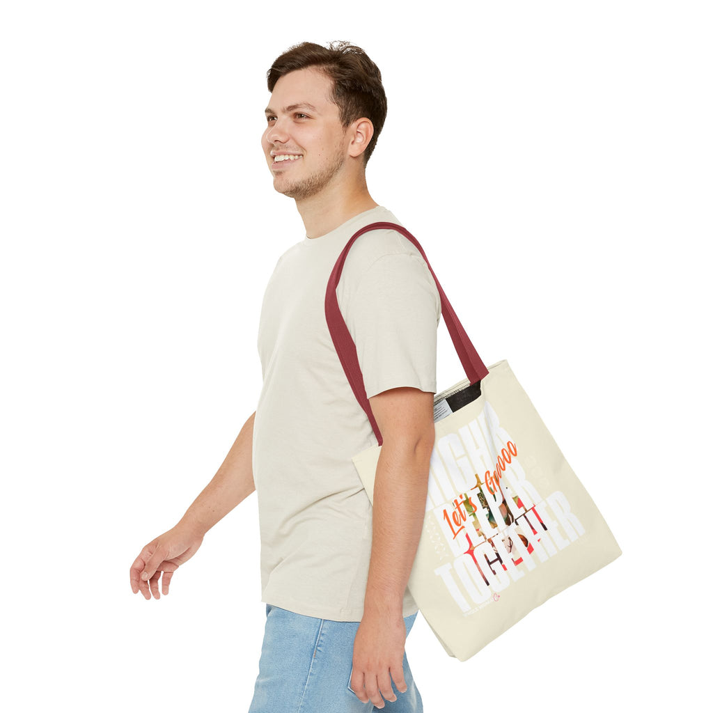 Higher Together Inspirational Tote Bag, Multiuse Carryall
