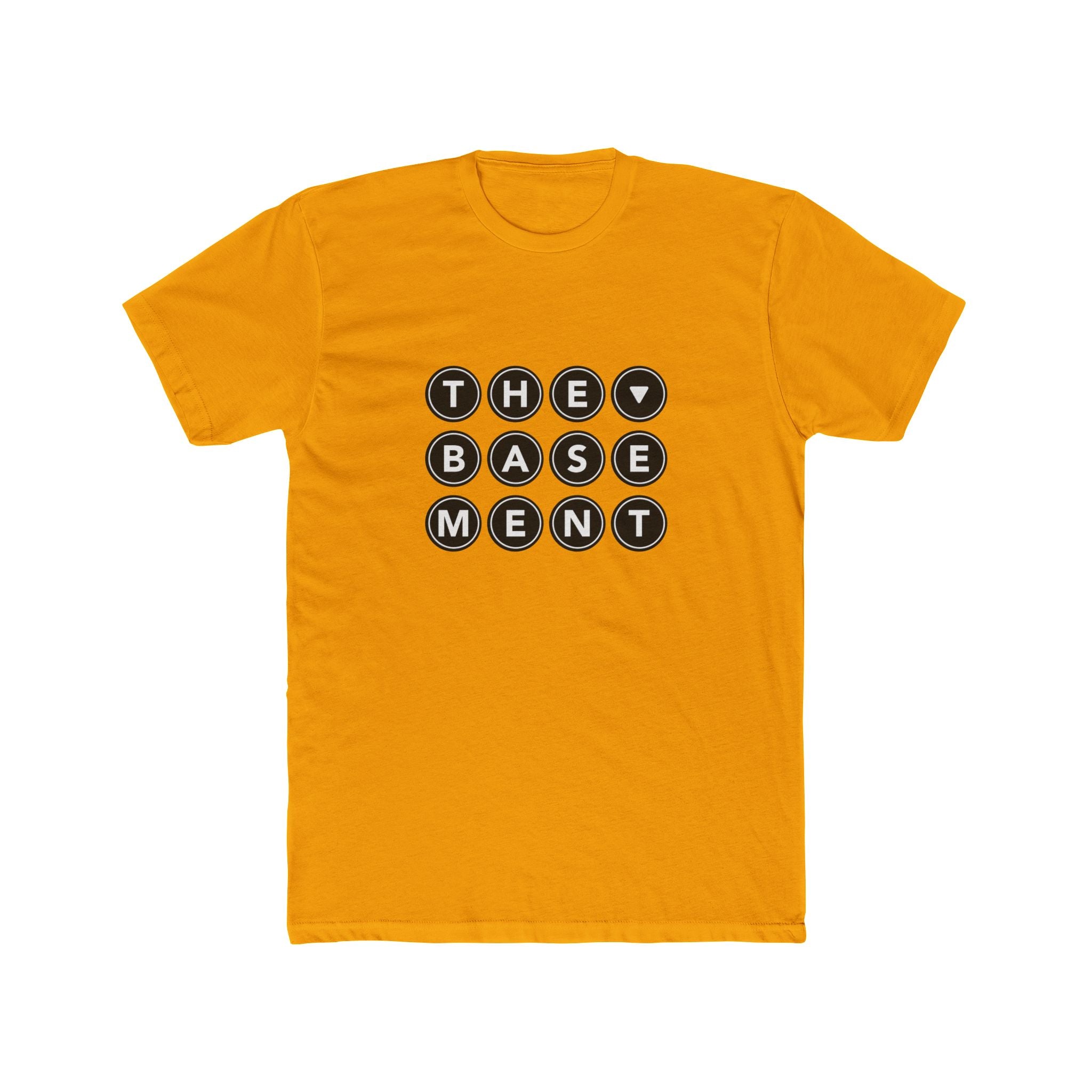 The Basement Unisex Cotton Crew Tee, Graphic T-Shirt