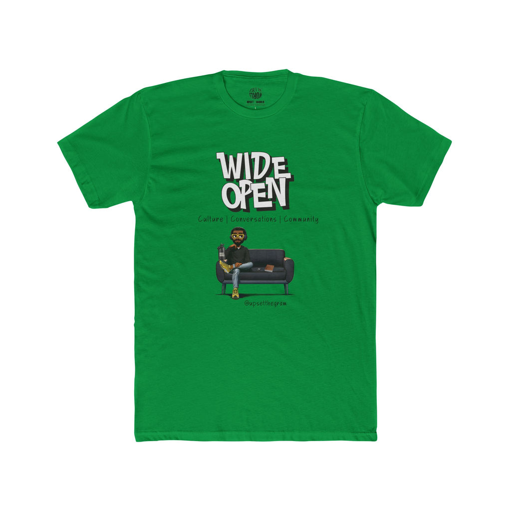 Wide Open Unisex Cotton Crew Tee  - Tim  Ross