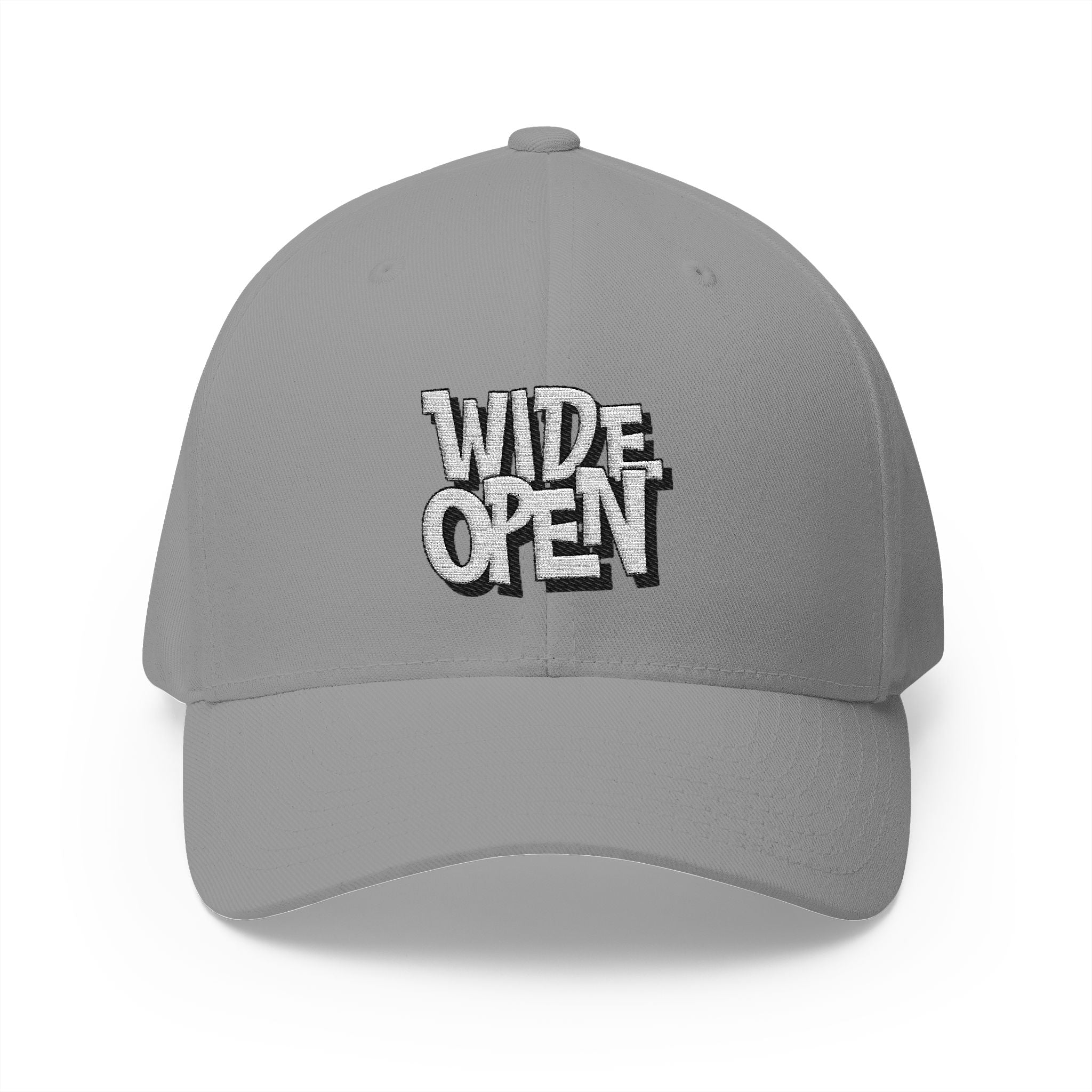 Stylish EMBROIDERED Cap - 'Wide Open'