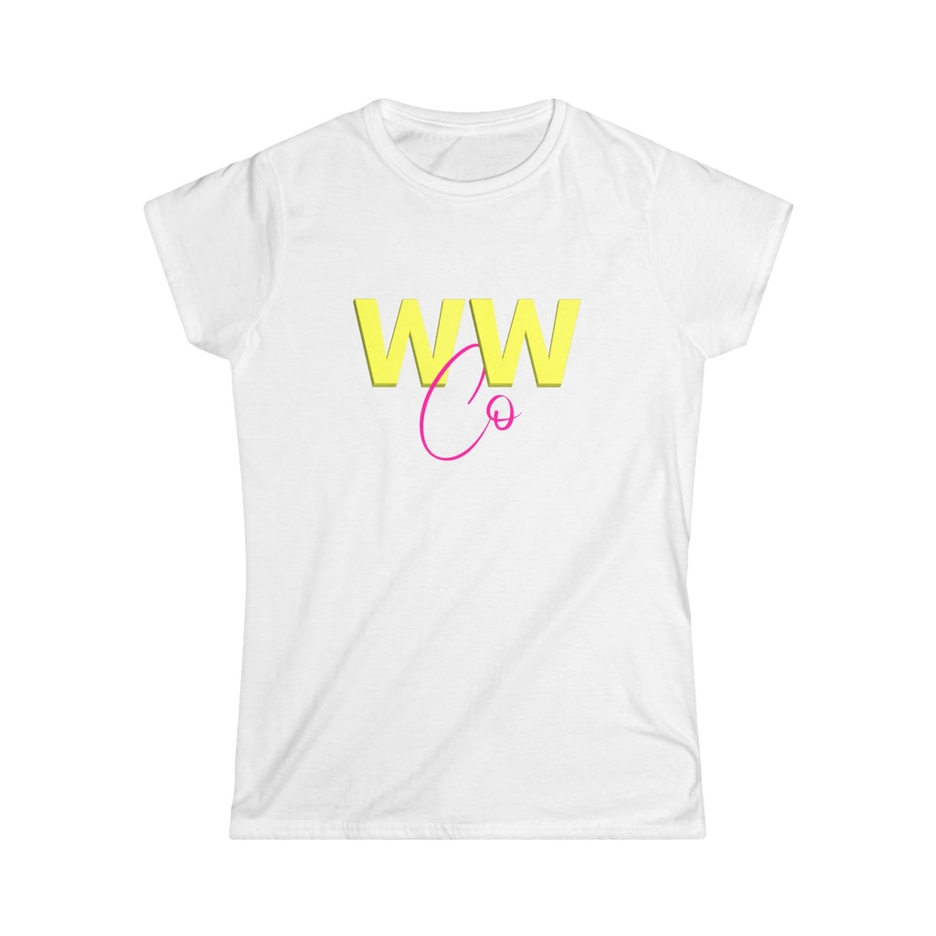 WWCo - Bright & Fun Women's Graphic Tee - Casual Wear, Gift for Friends, Summer Style, Everyday Comfort, Cheerful Apparel