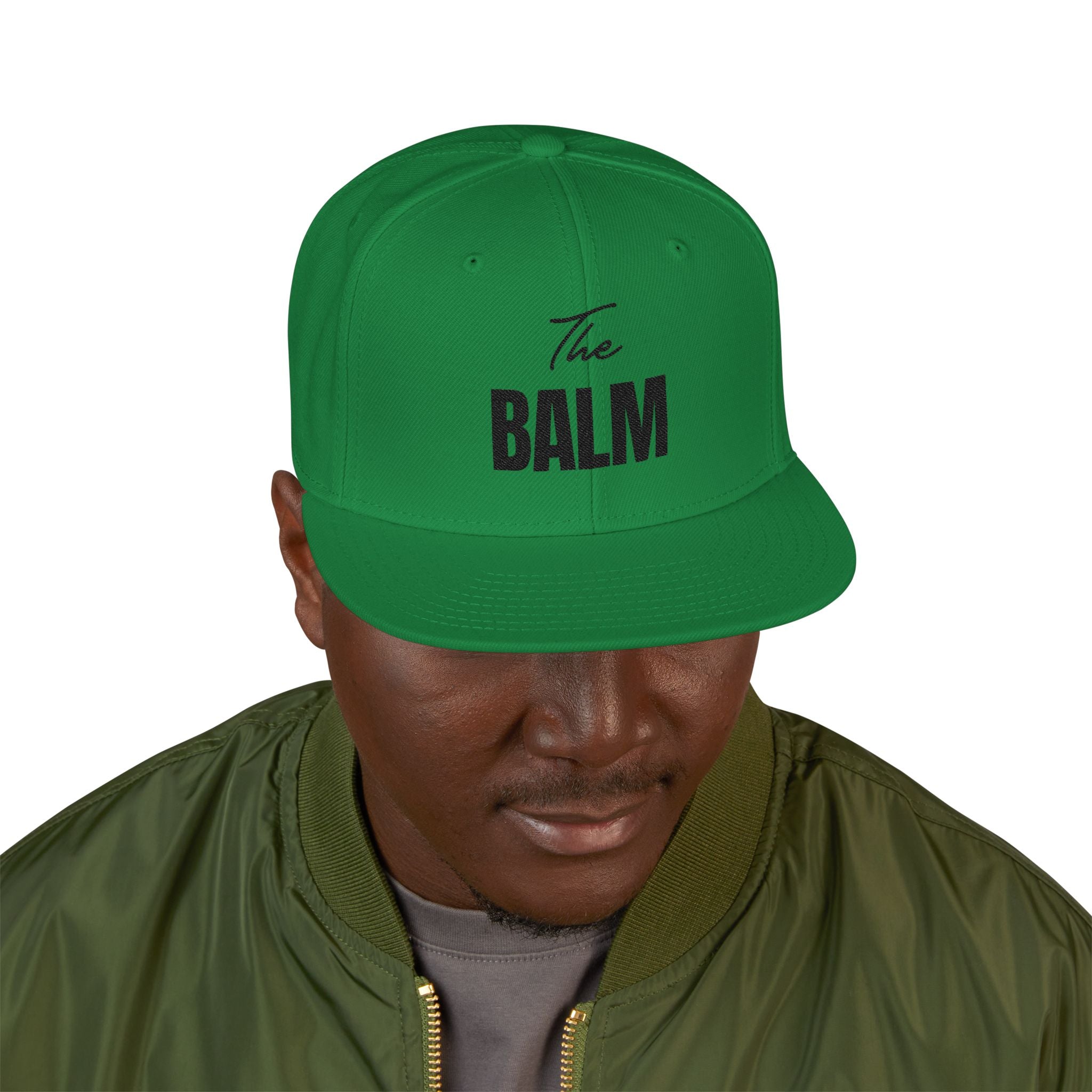 Snapback Cap with Embroidery- The Balm CC