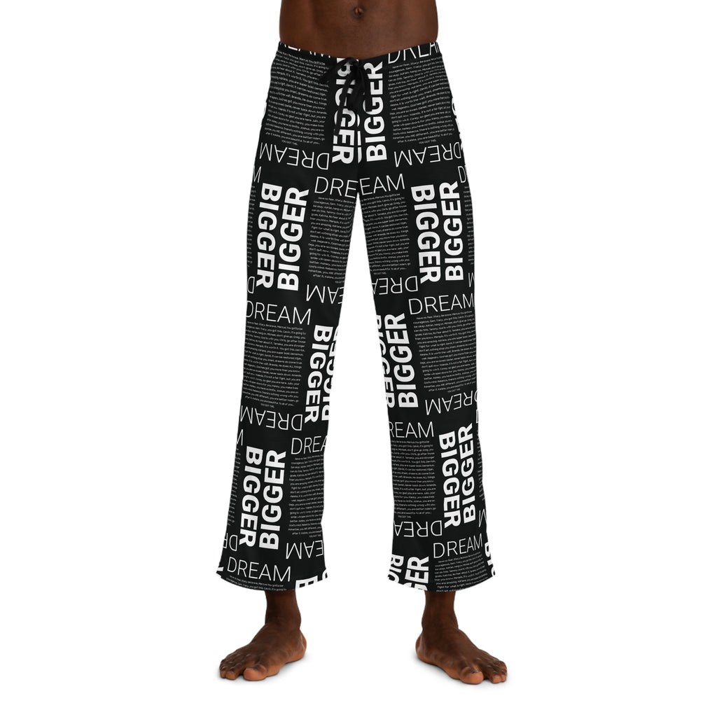 Dream Bigger Unisex Pajama pants .